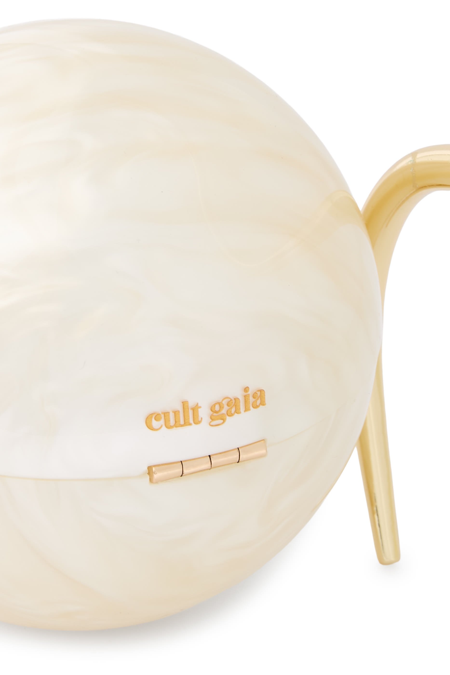 Pearl Top-Handle Clutch Bag