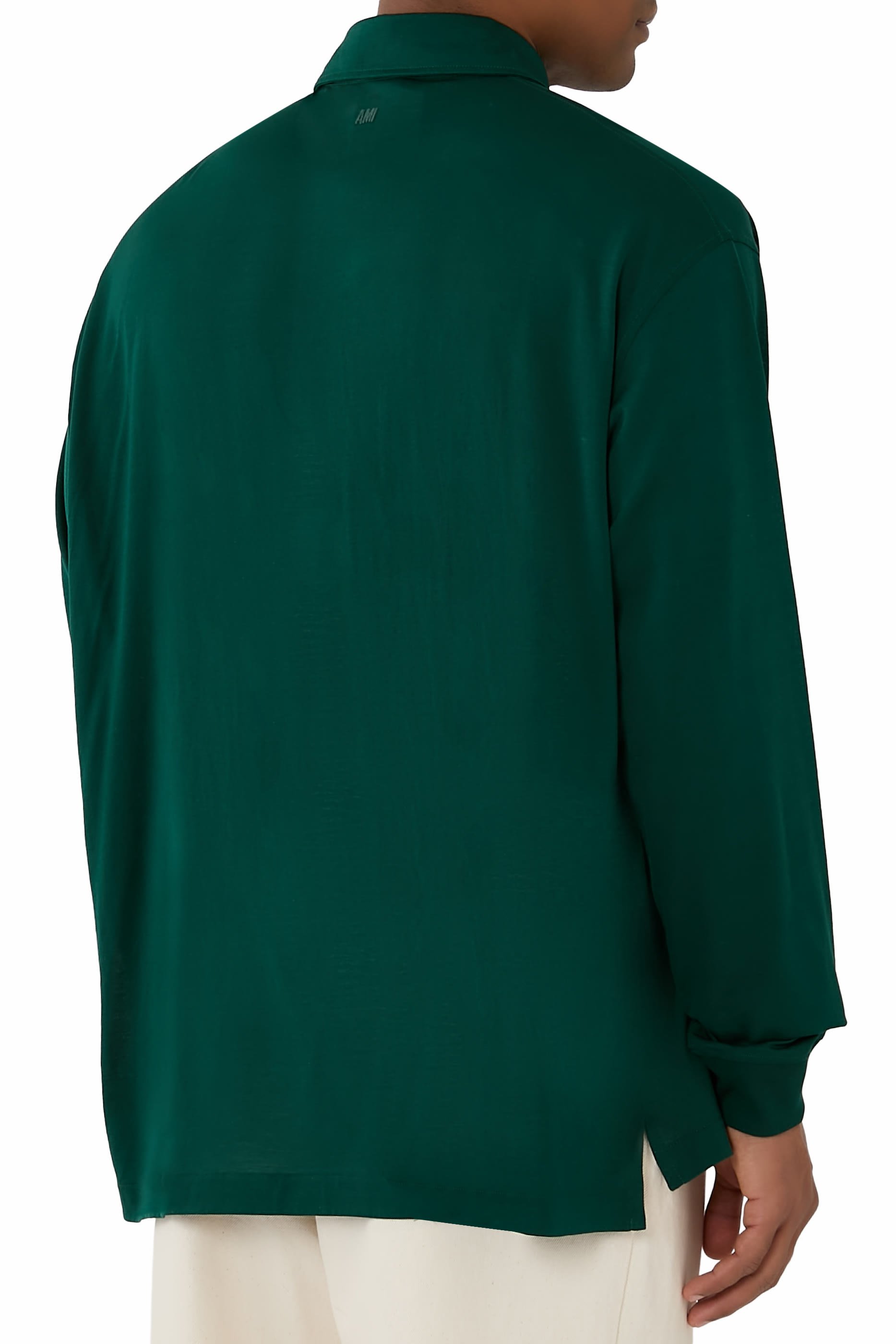 Embroidered Logo Cotton Polo