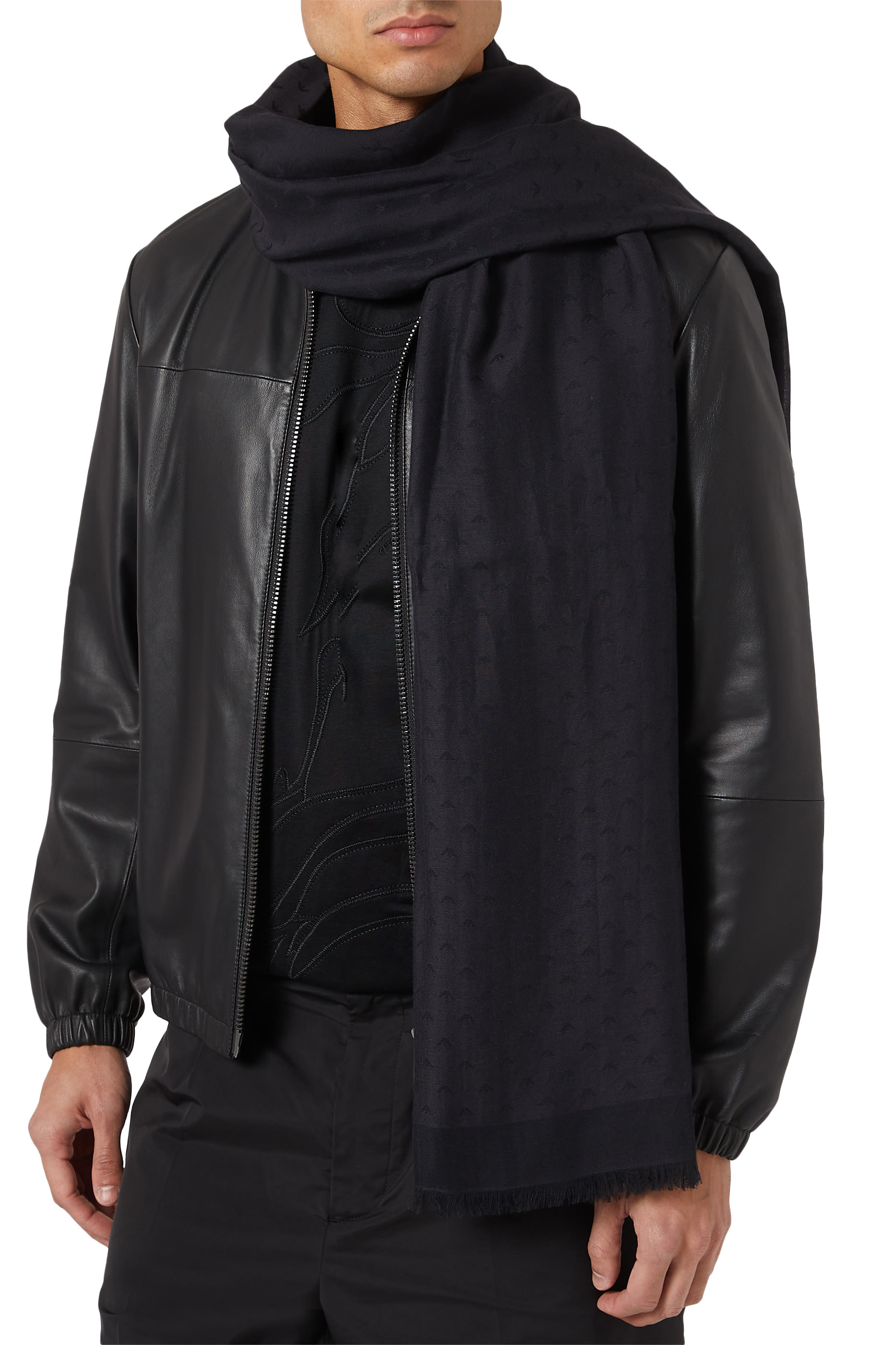 All-Over Eagle Logo Scarf