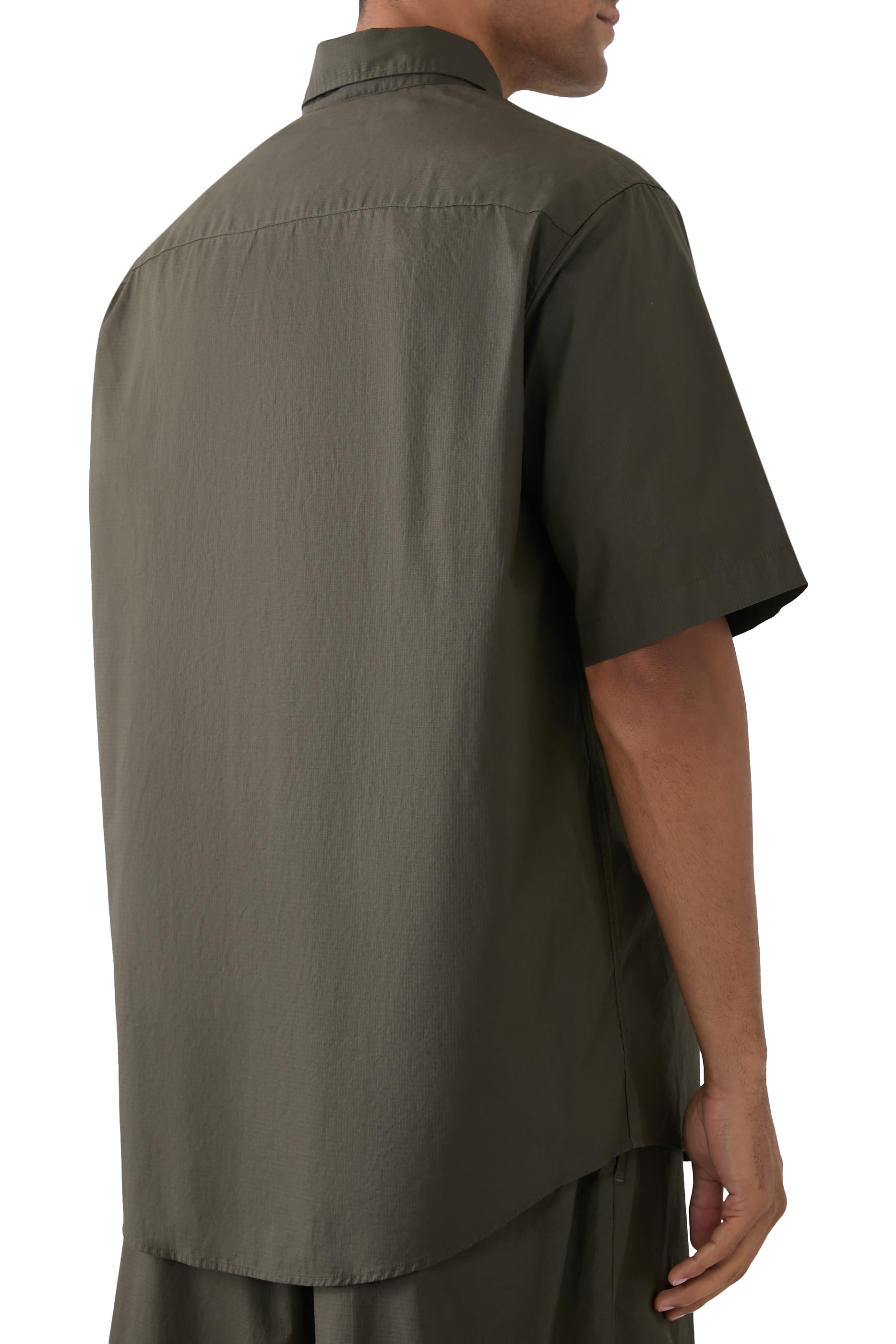 Logo Embroidered Shirt