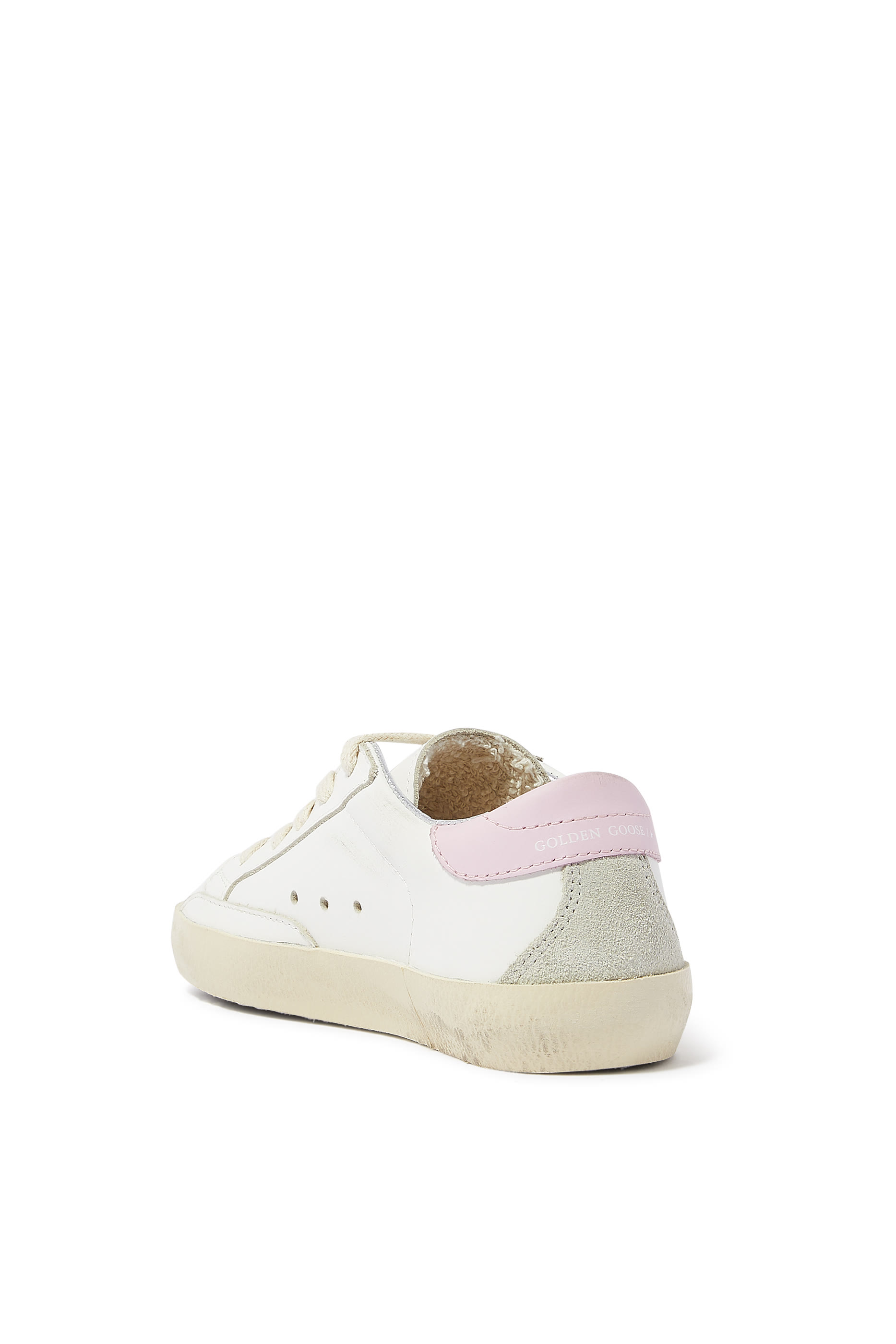 Kids Super Star Leather Sneakers