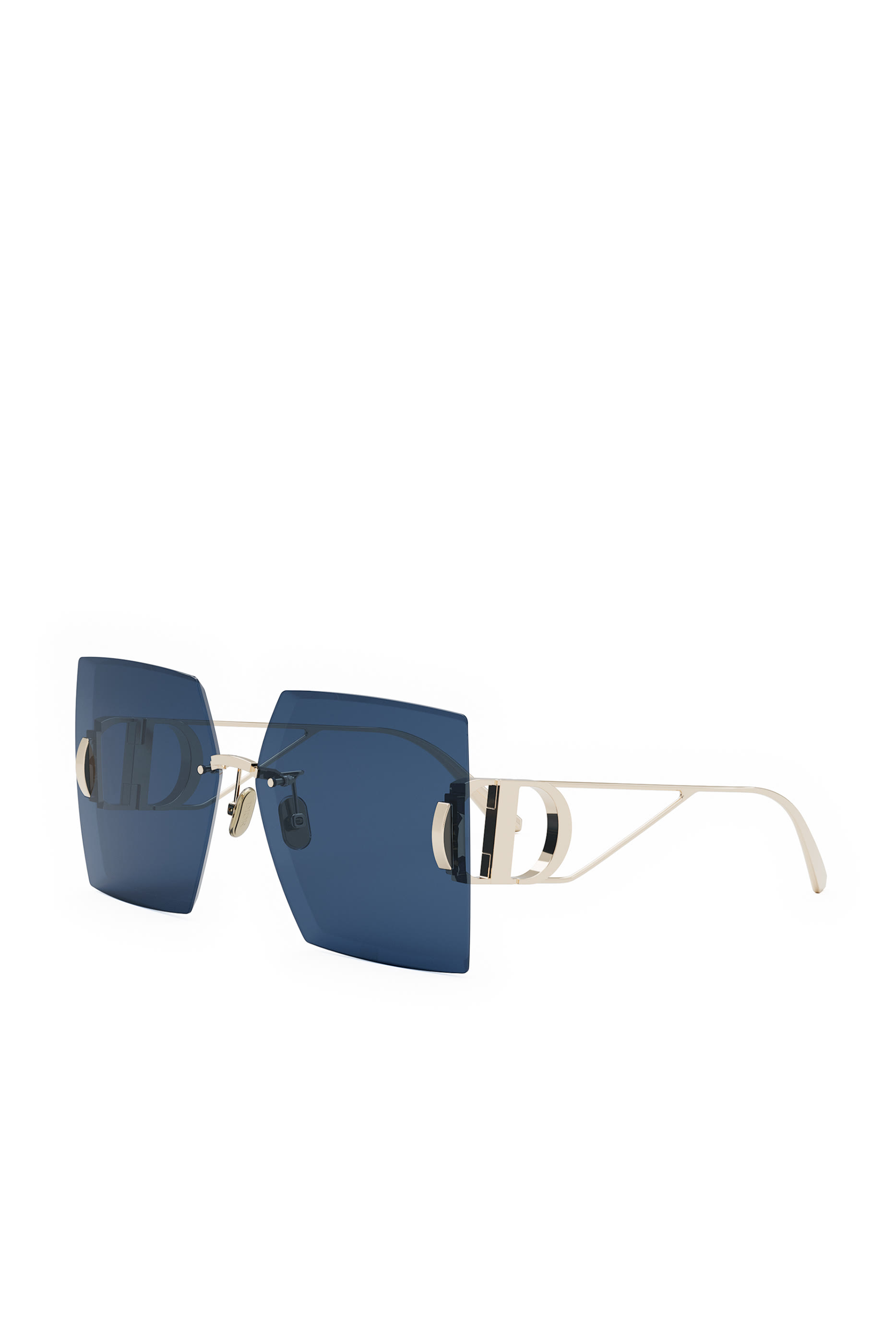 30Montaigne S7U Gold Geometric Sunglasses