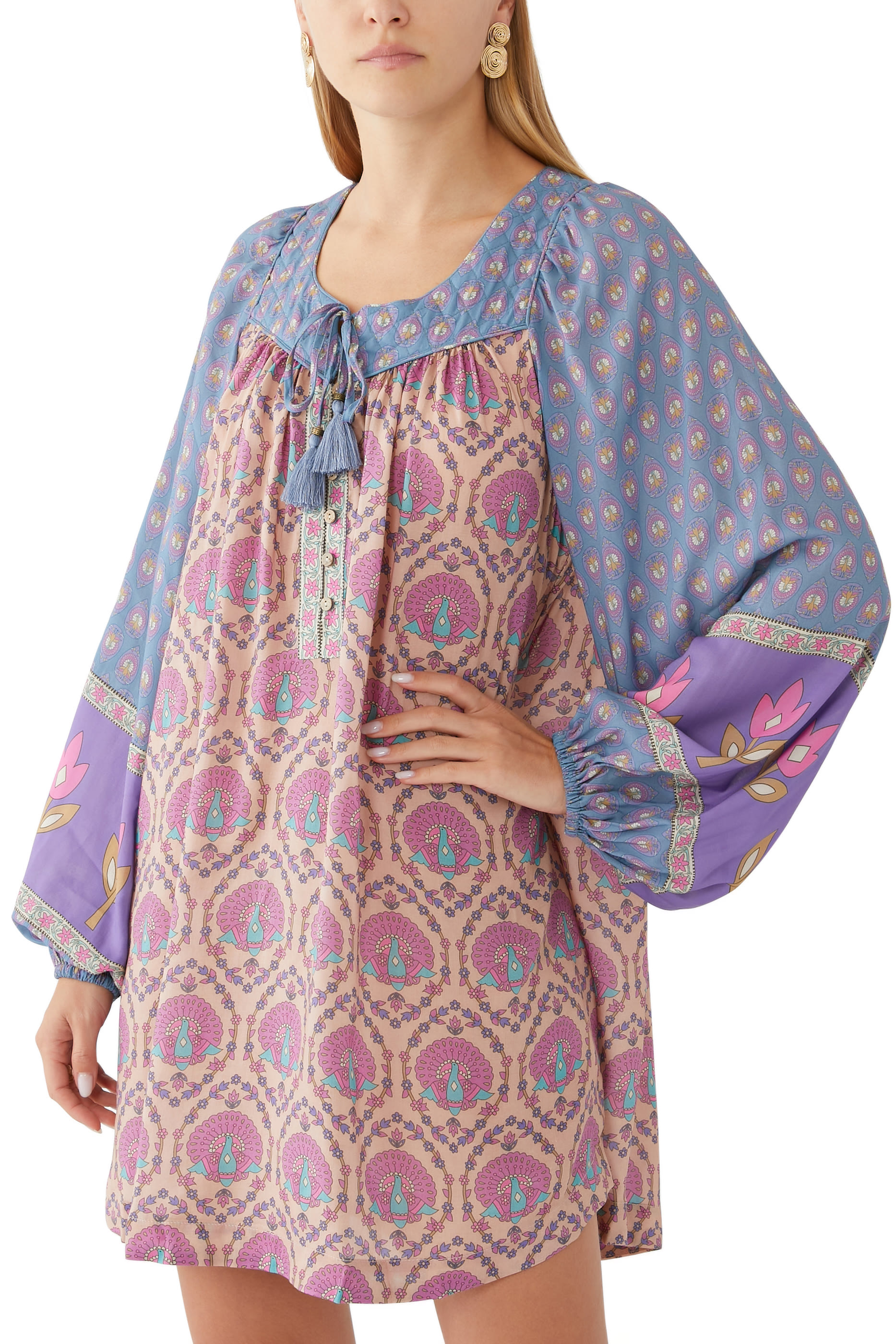 Chateau Tunic Mini Dress