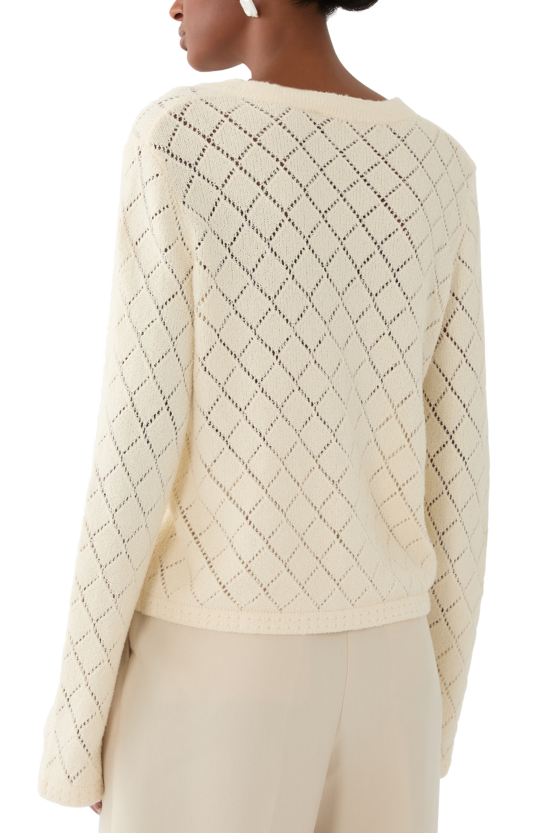 Crush Pointelle Cardigan