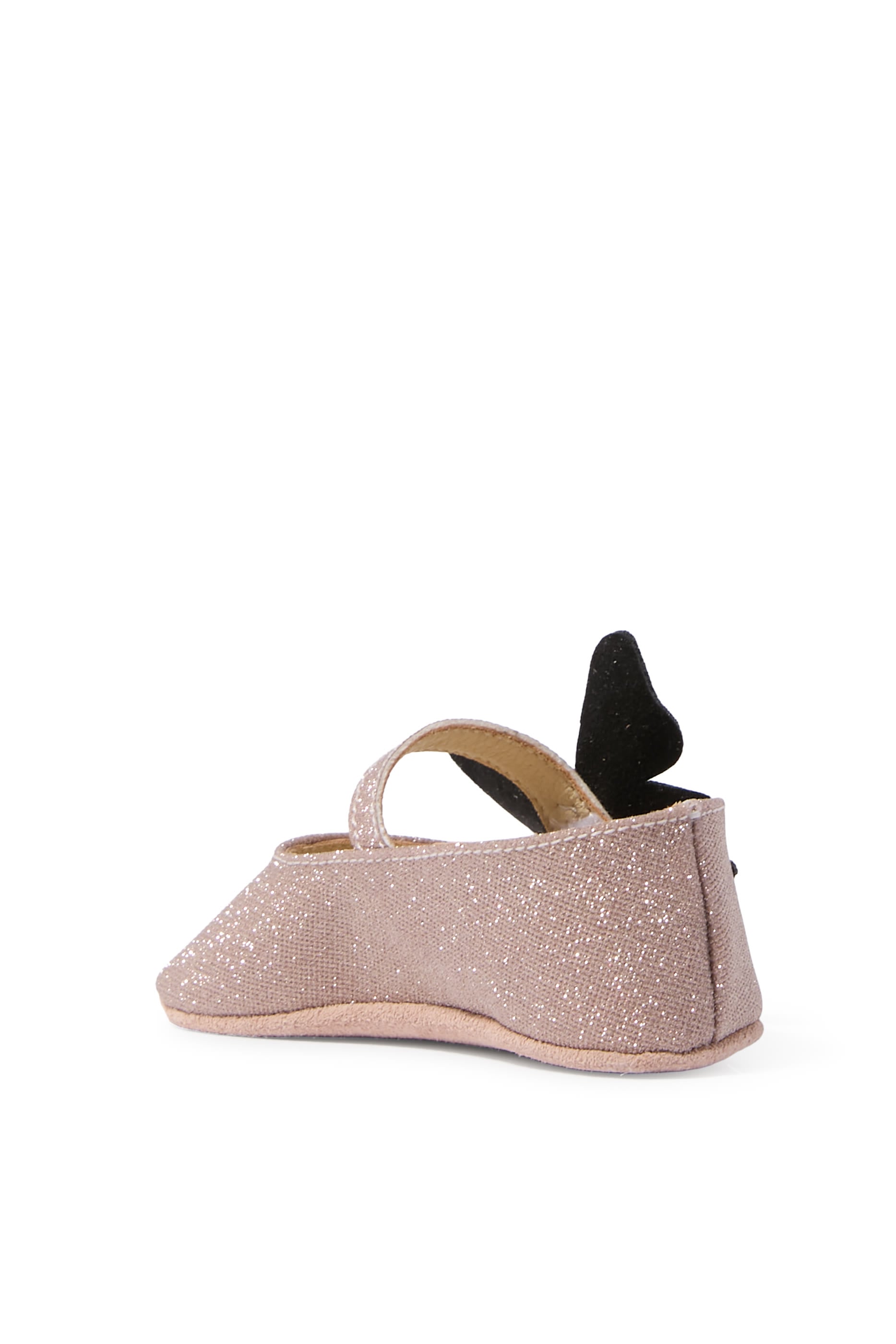 Kids Crystal Butterfly Ballet Flats