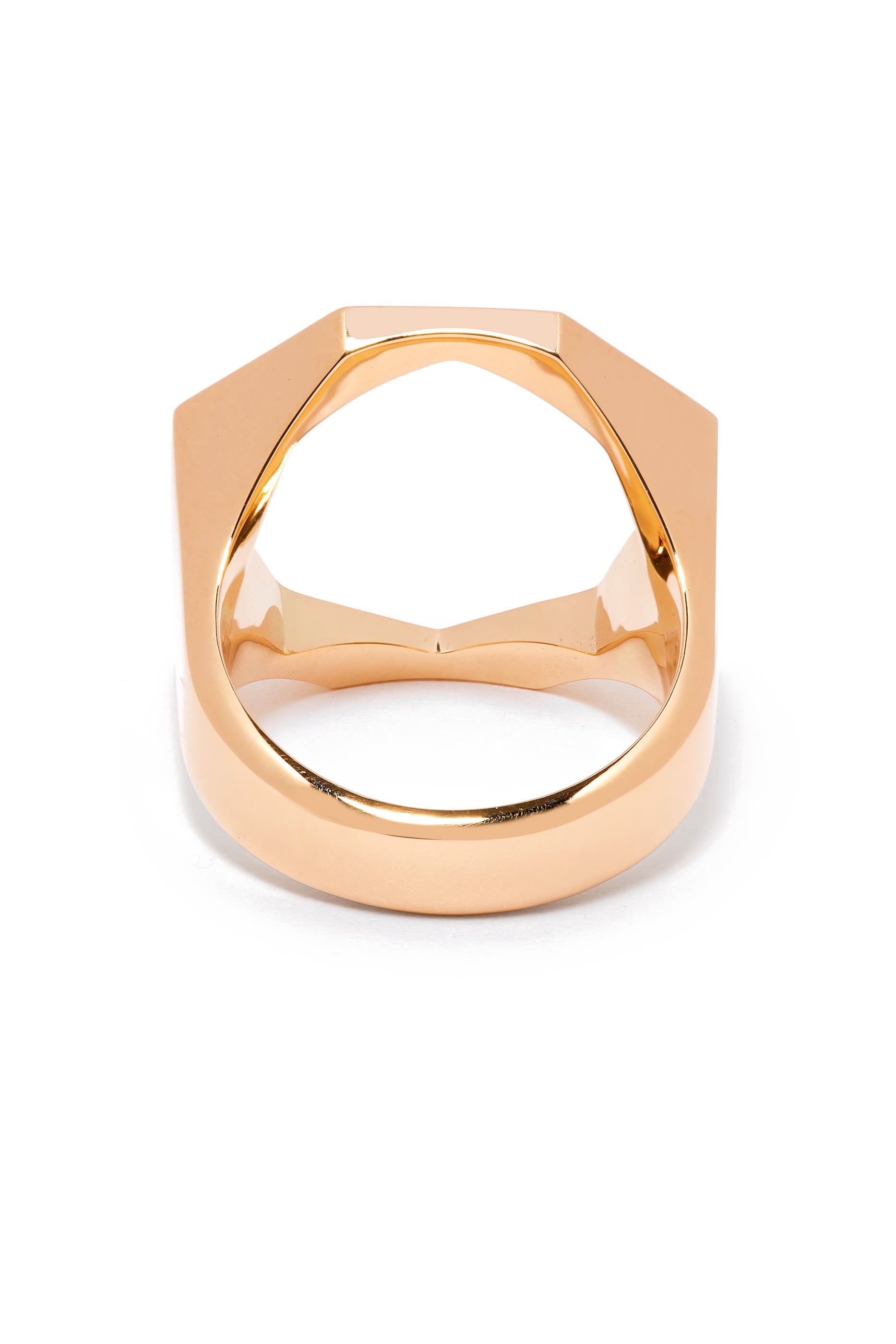 Birwaz Turath Ring, 18k Pink Gold & Diamonds