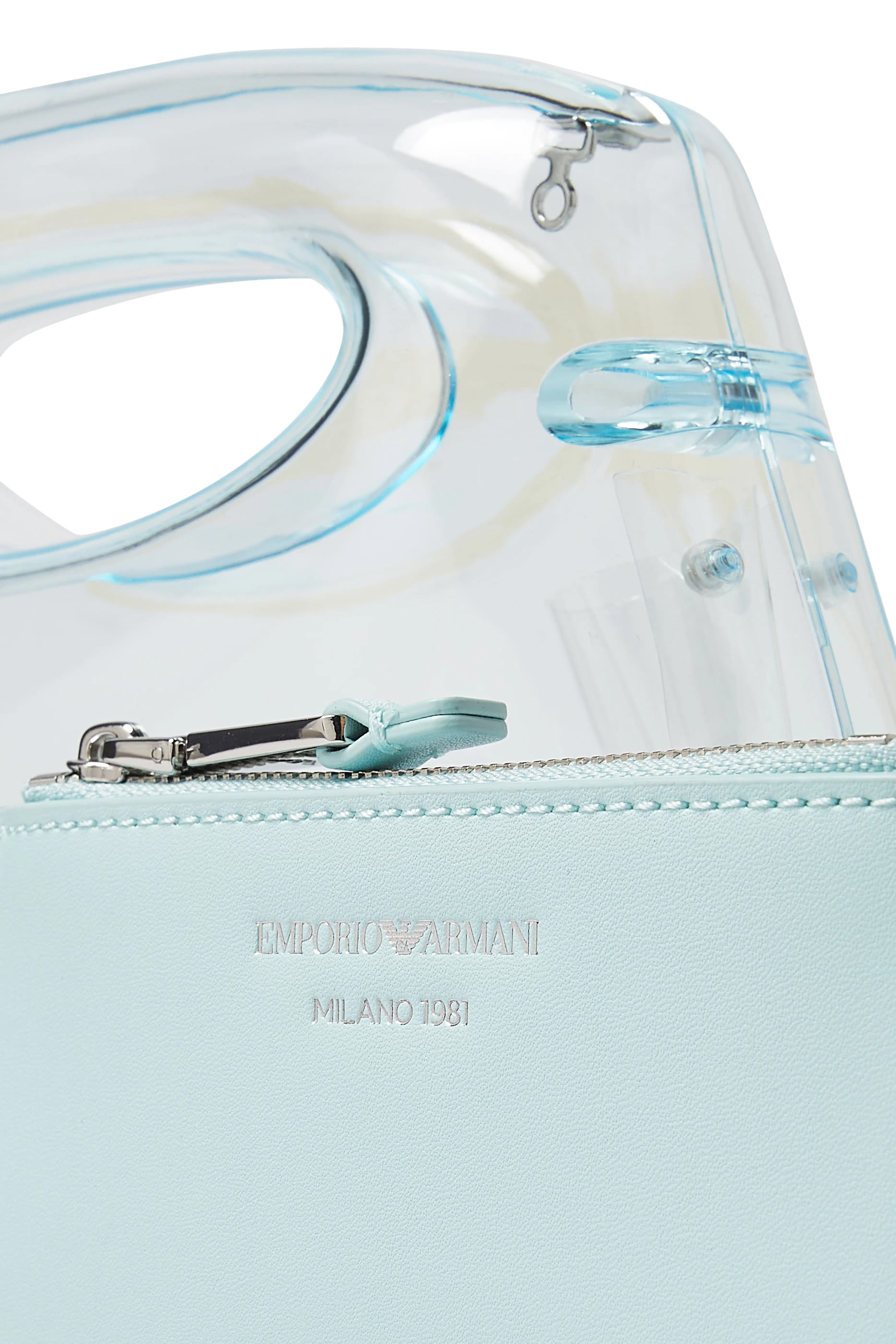 Transparent PVC Clutch