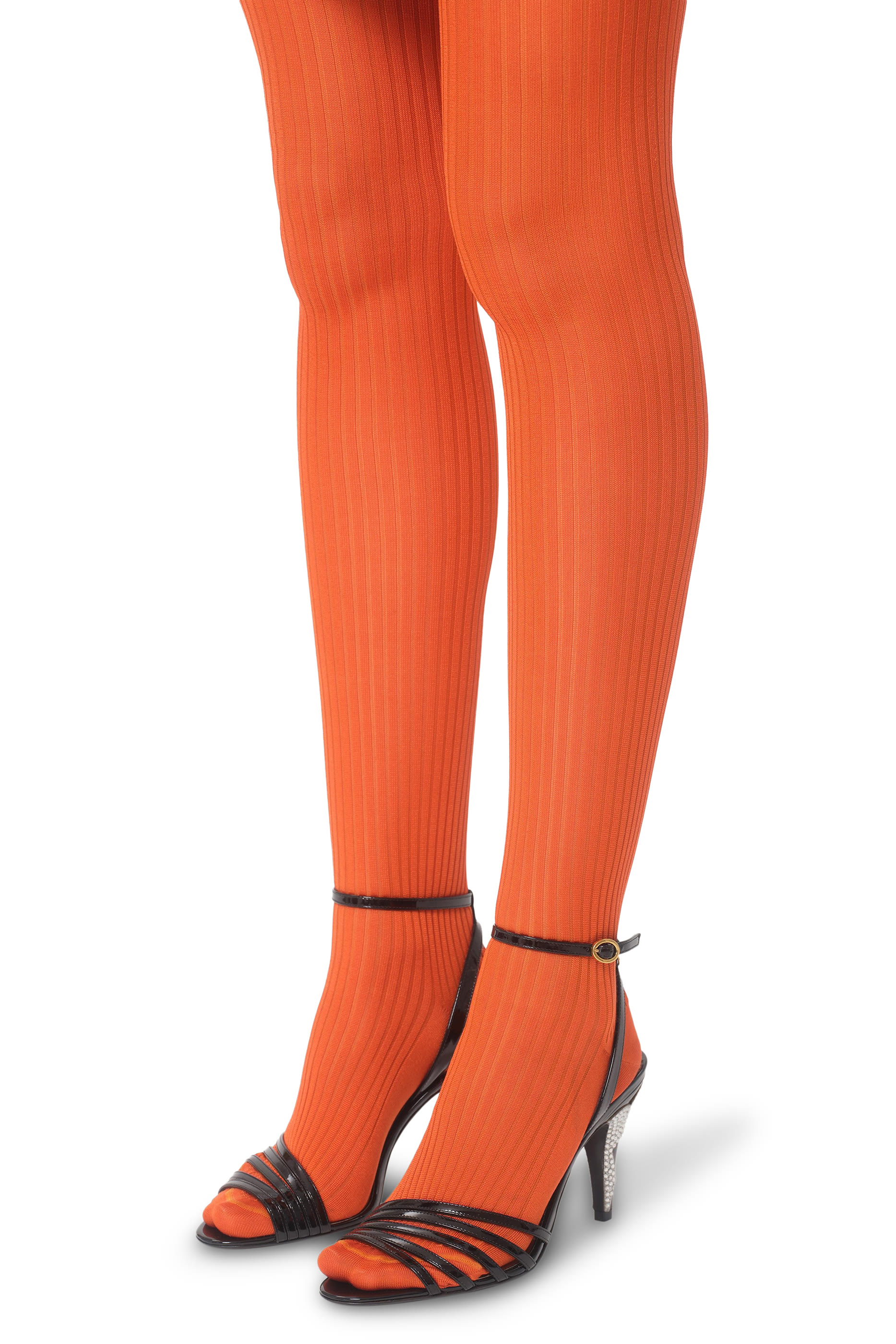 Ladycrush 85 Patent Leather Sandals with Crystals