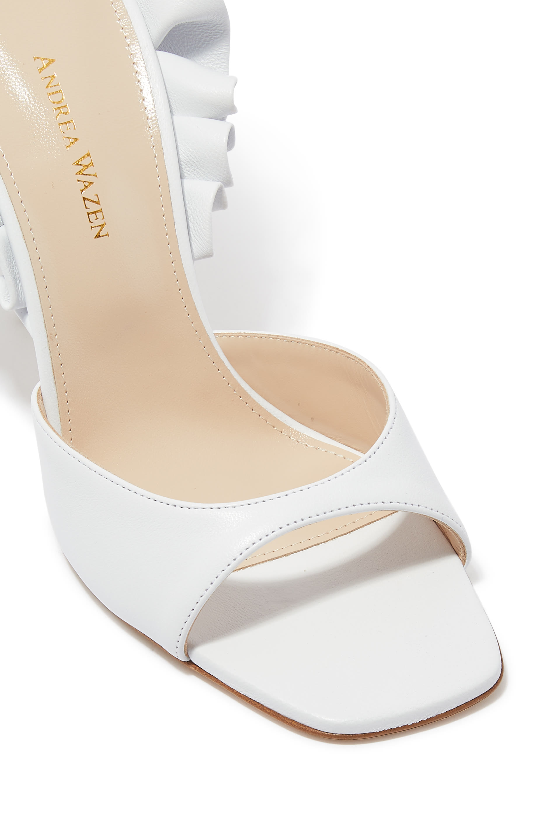 Rouches 105 Leather Mules