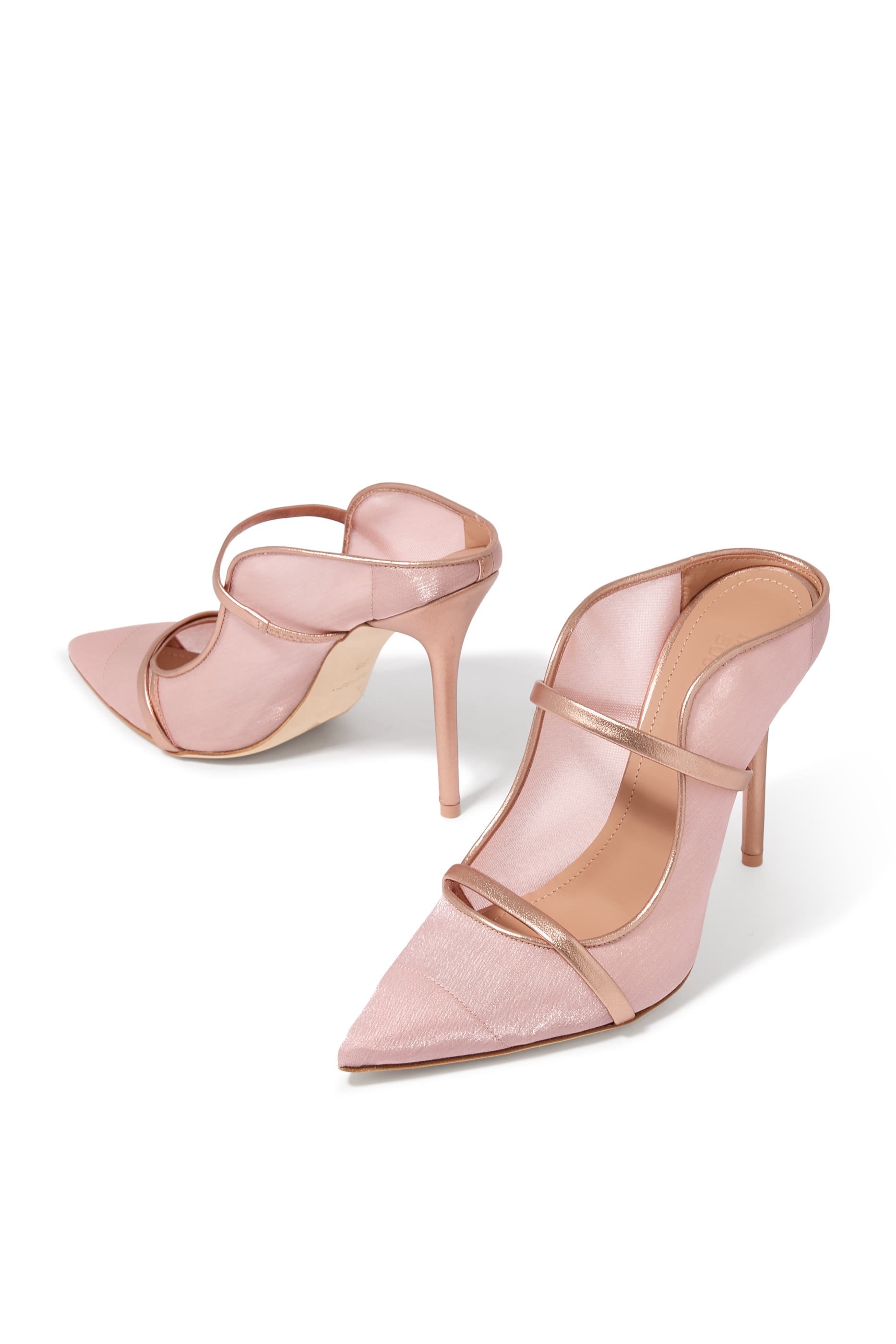 Maureen 100 Satin Mules