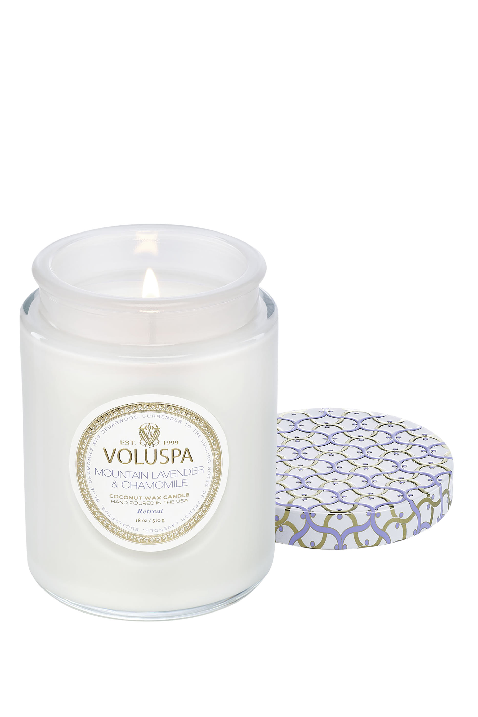 Mountain Lavender & Chamomile Boxed Luxe Candle