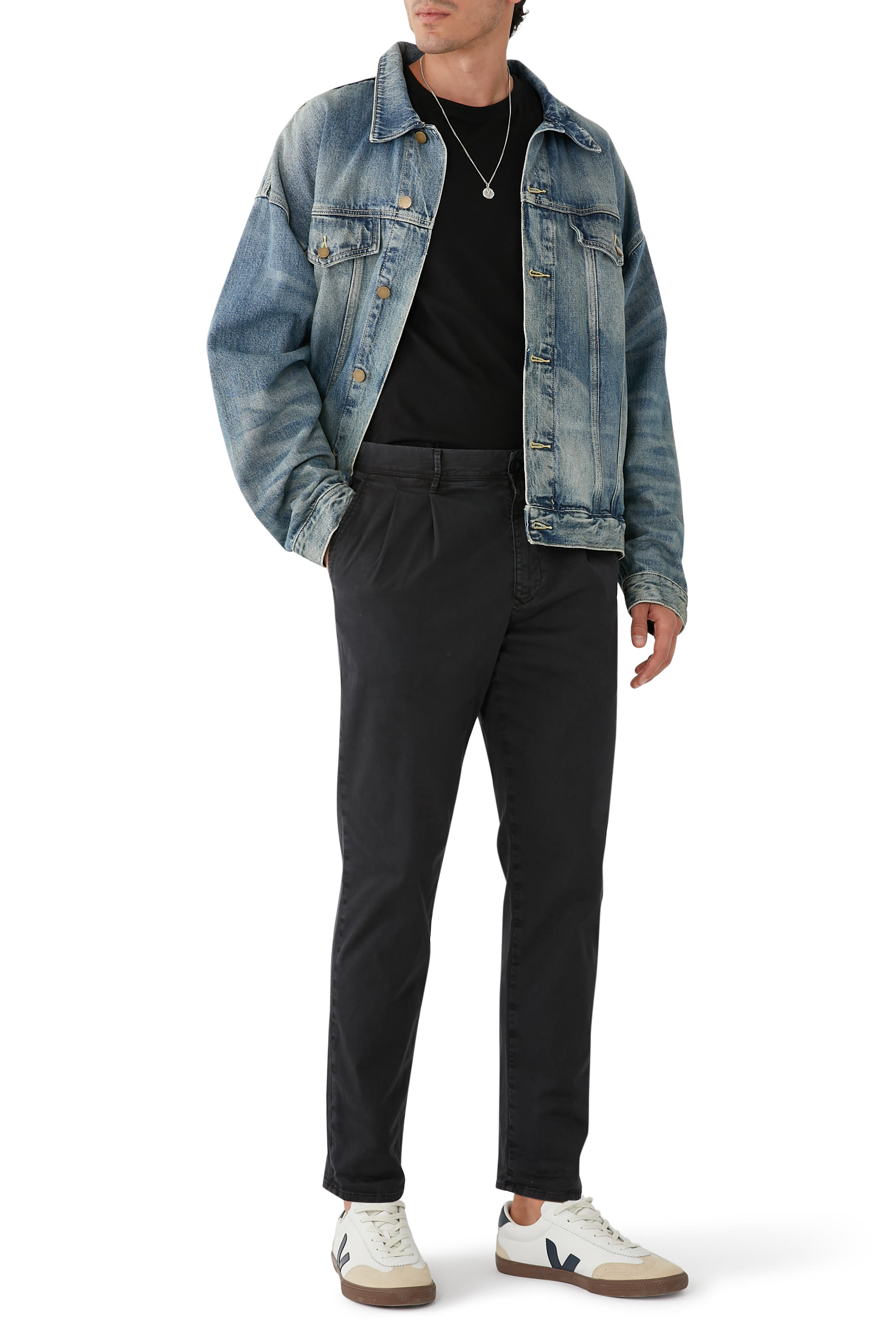 Slim-Fit Stretch Trousers