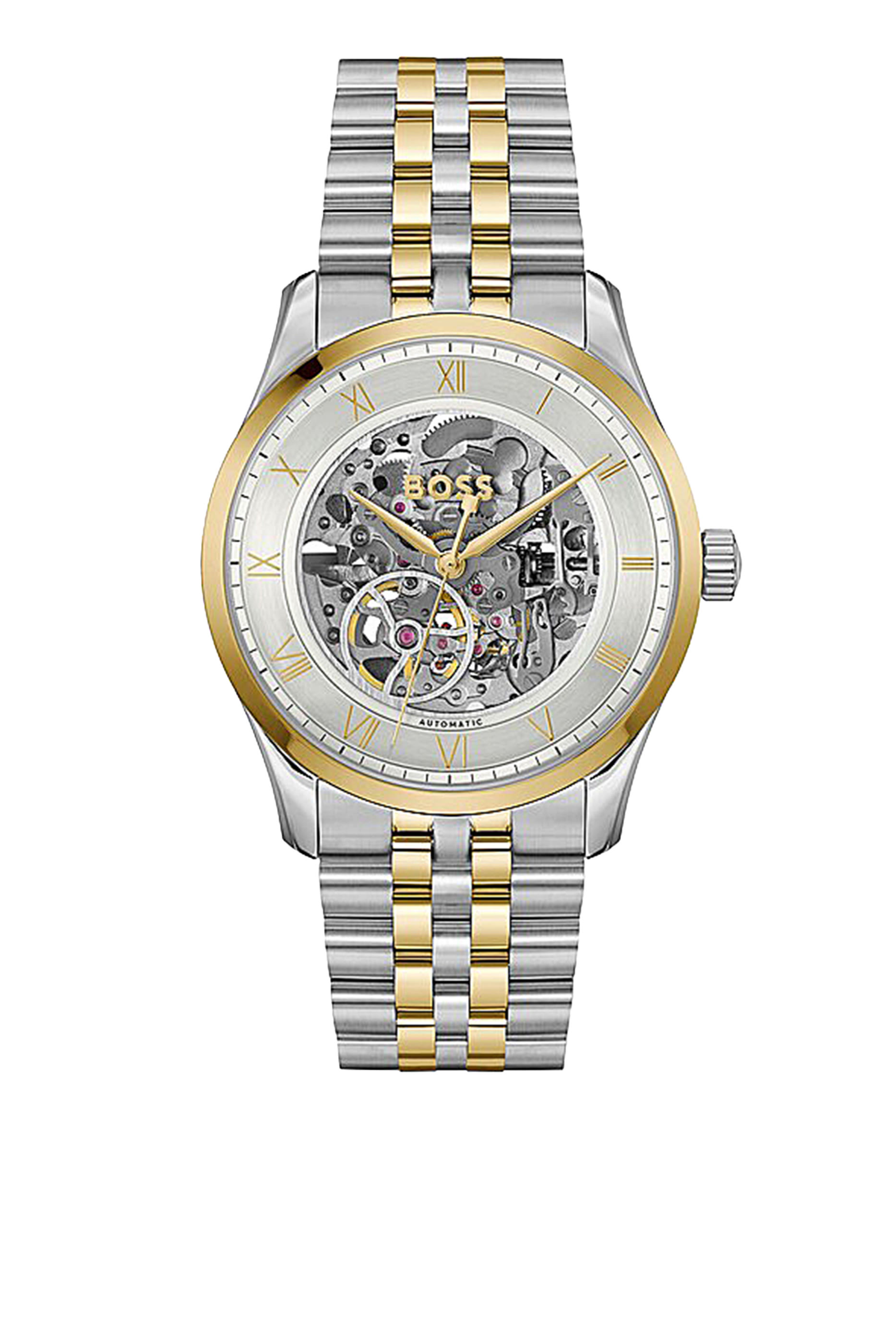 Principle Skeleton Stainless-Steel Automatic Watch
