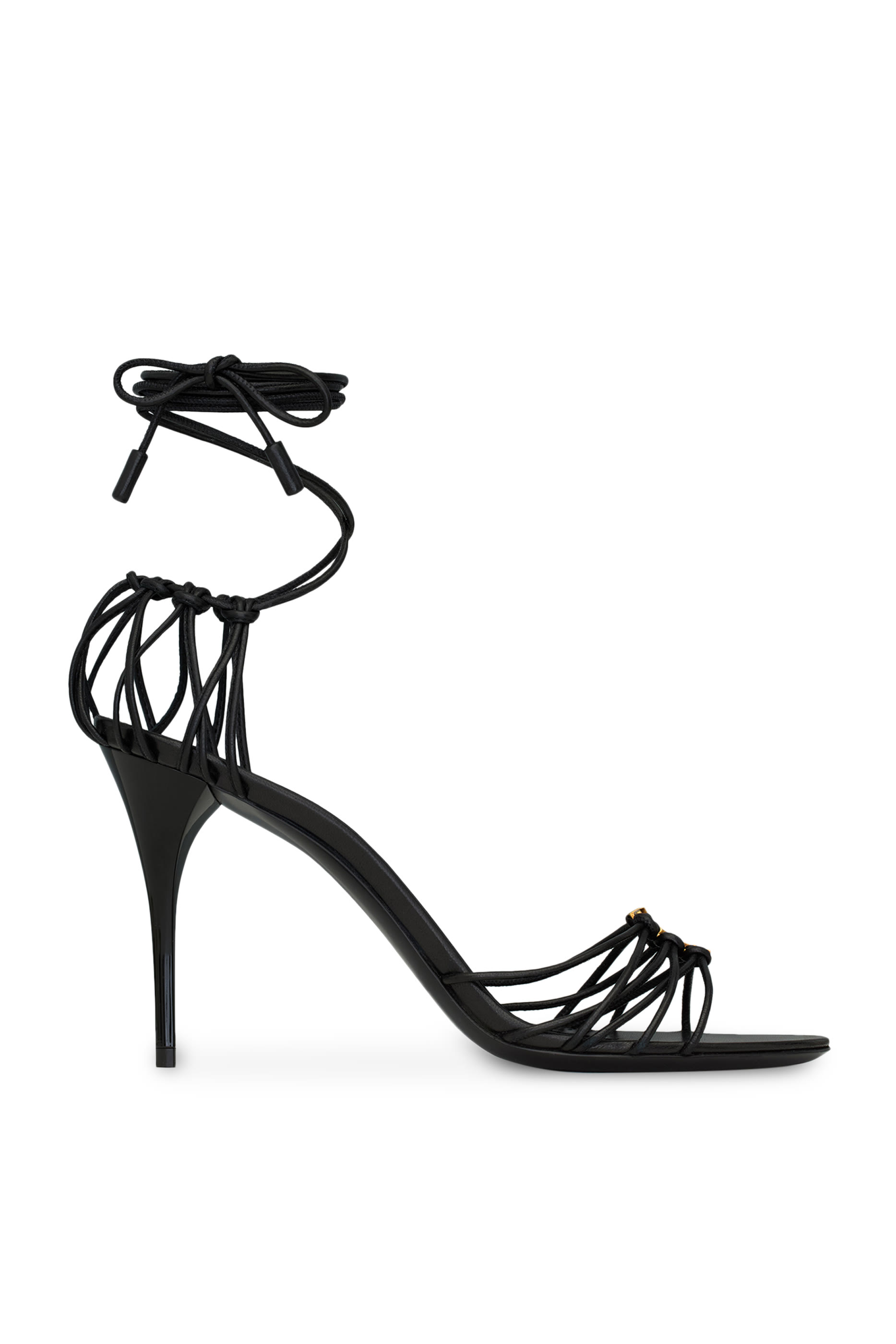 Babylone 90 Laced Stiletto Sandals