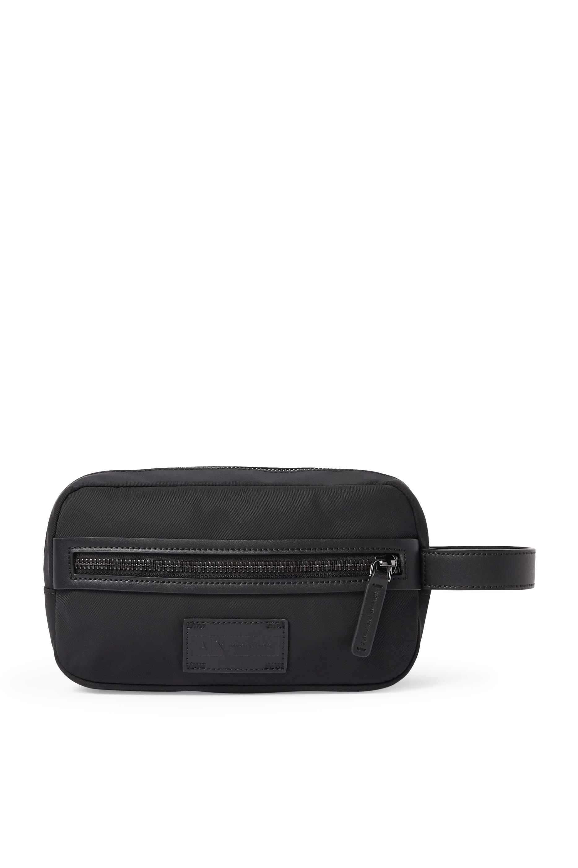 Logo Zip Wash Bag