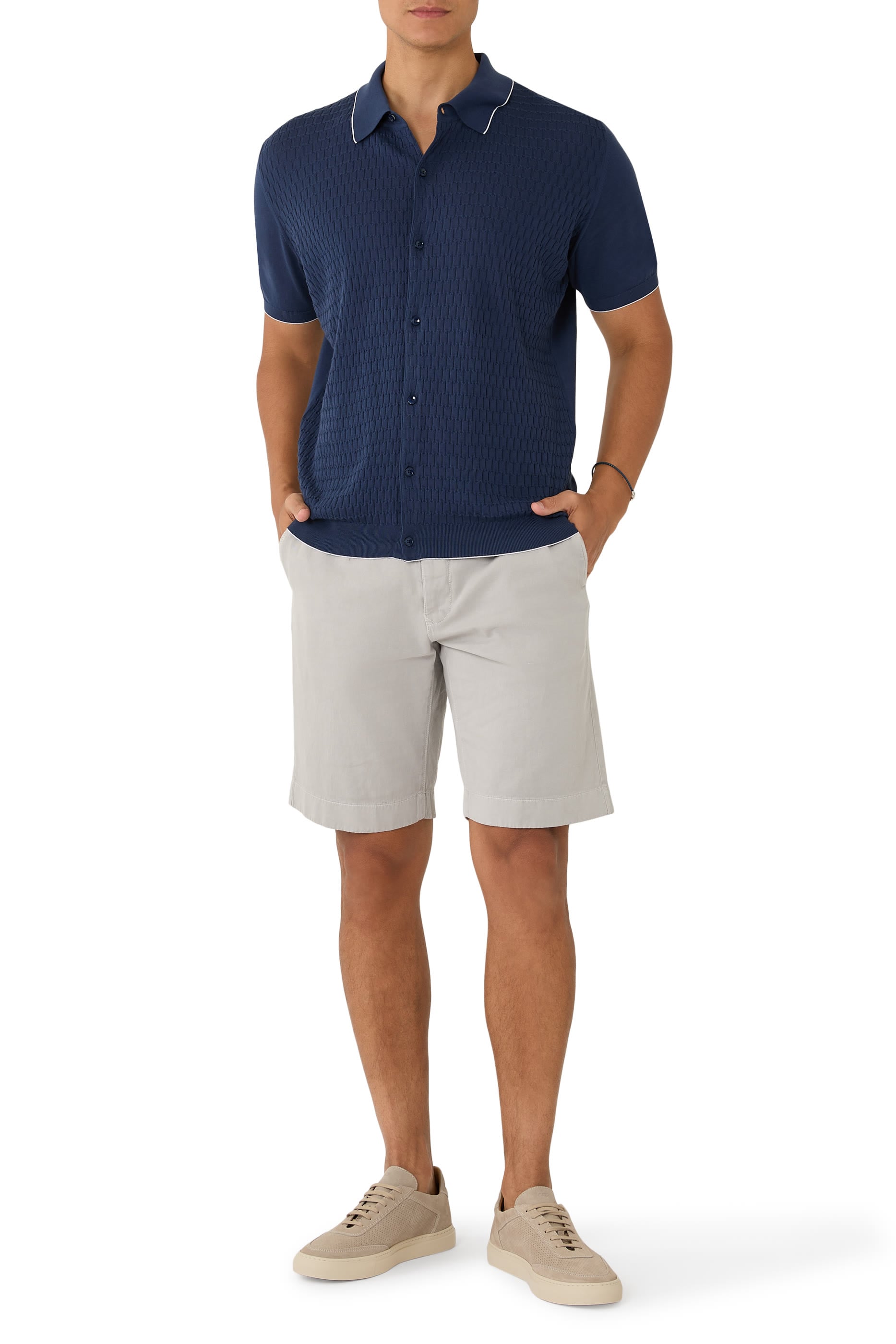  Knitted Polo Shirt
