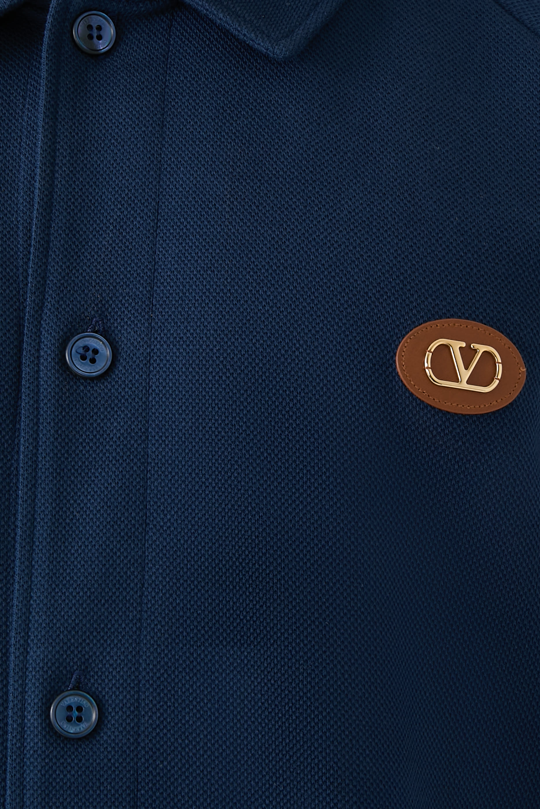 VLogo Patch Shirt Jacket