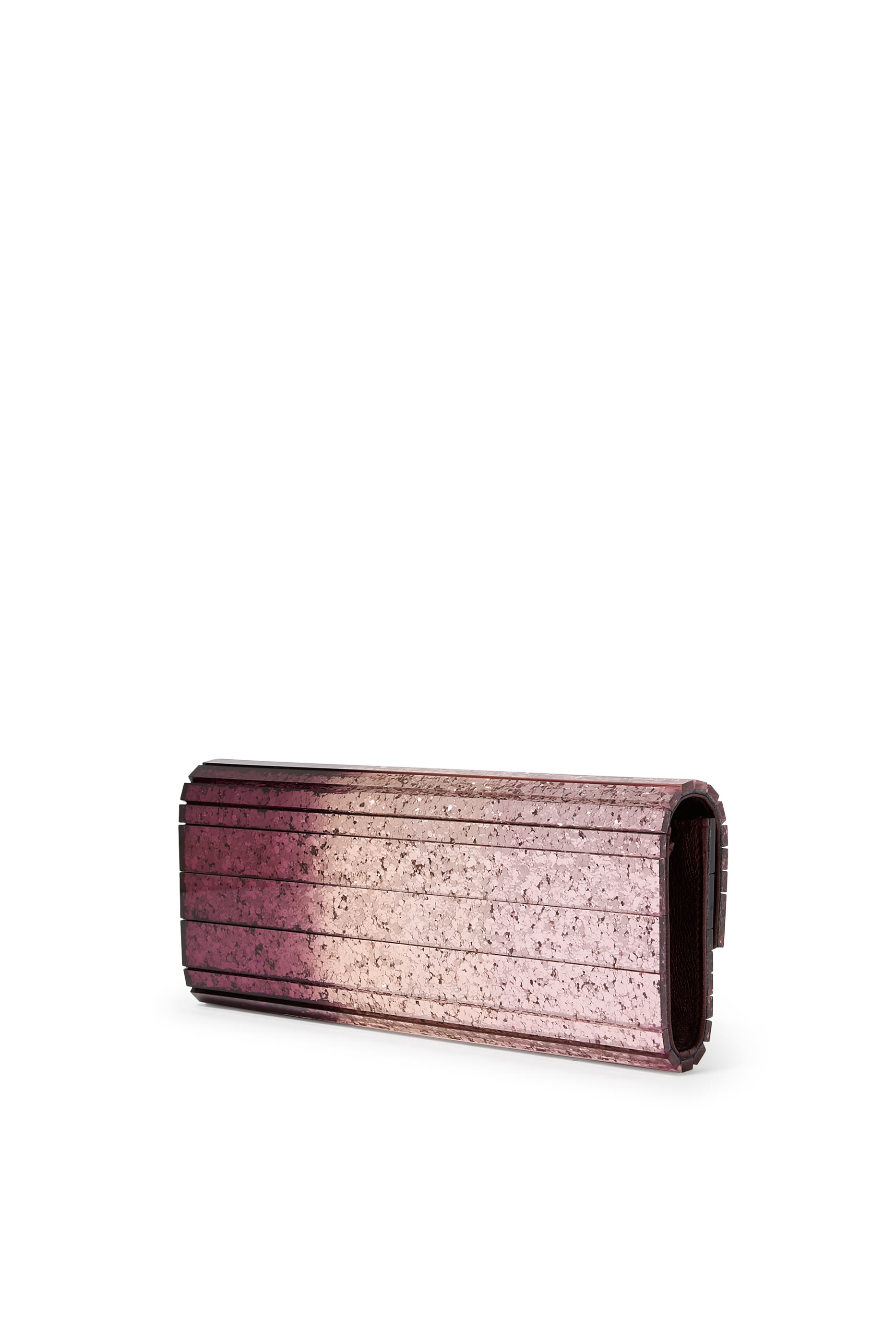Sweetie Dégradé Glitter Plexi Clutch