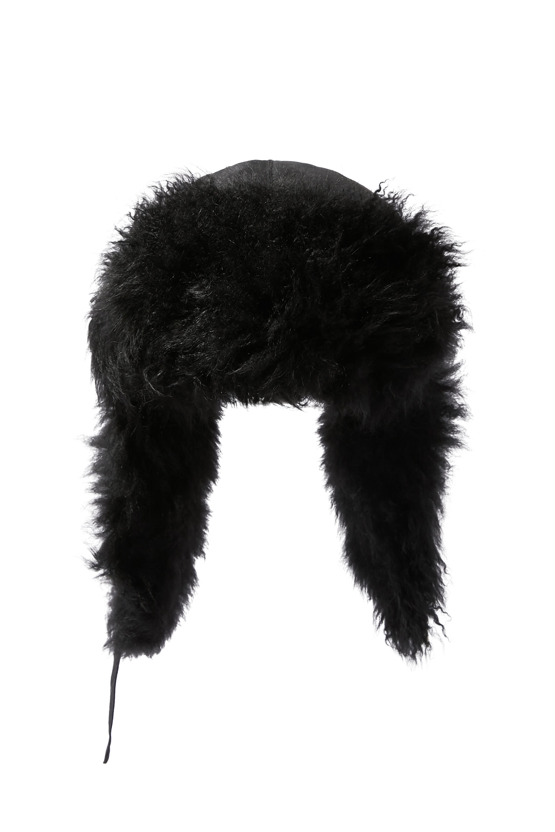 Ushanka in Quilted Technical Fabric with Fox Fur