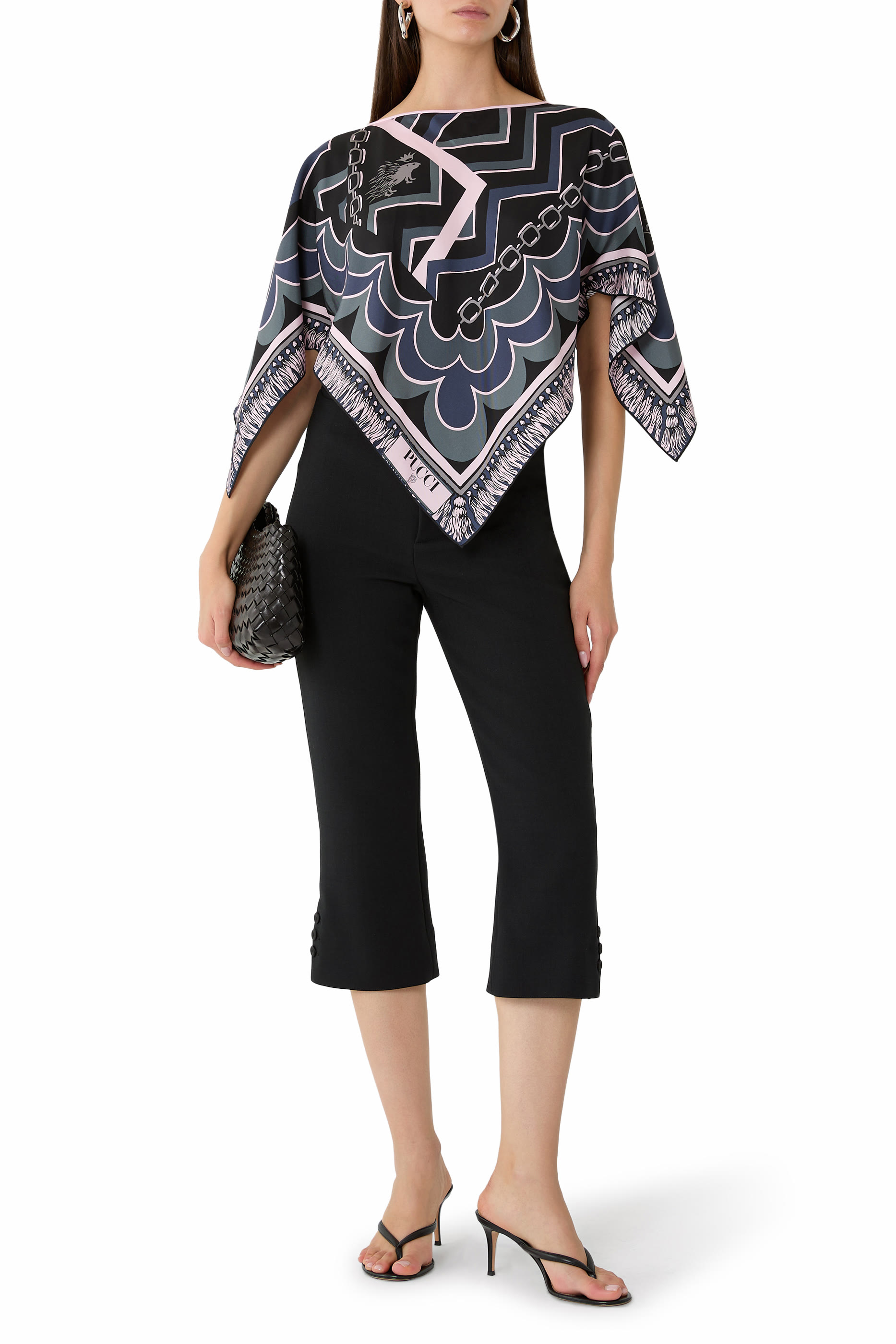 Printed Silk Blouse