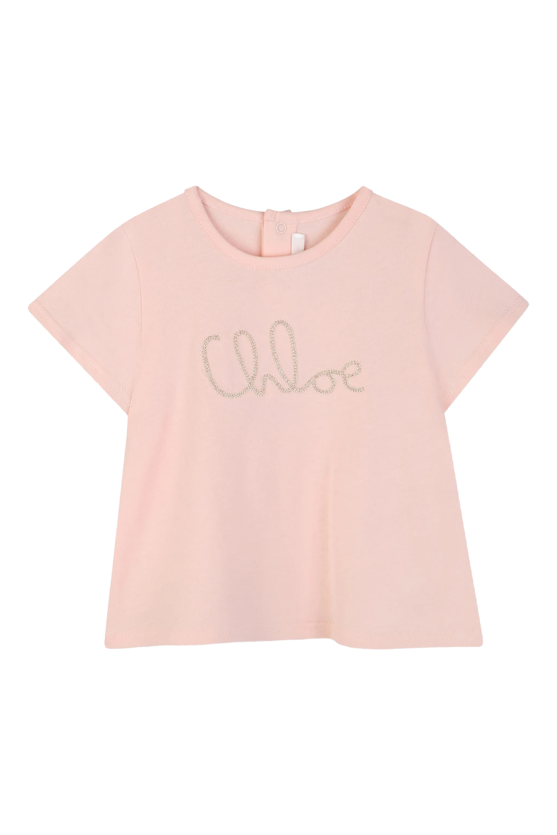 Kids Logo Floral Dress and T-Shirt Set