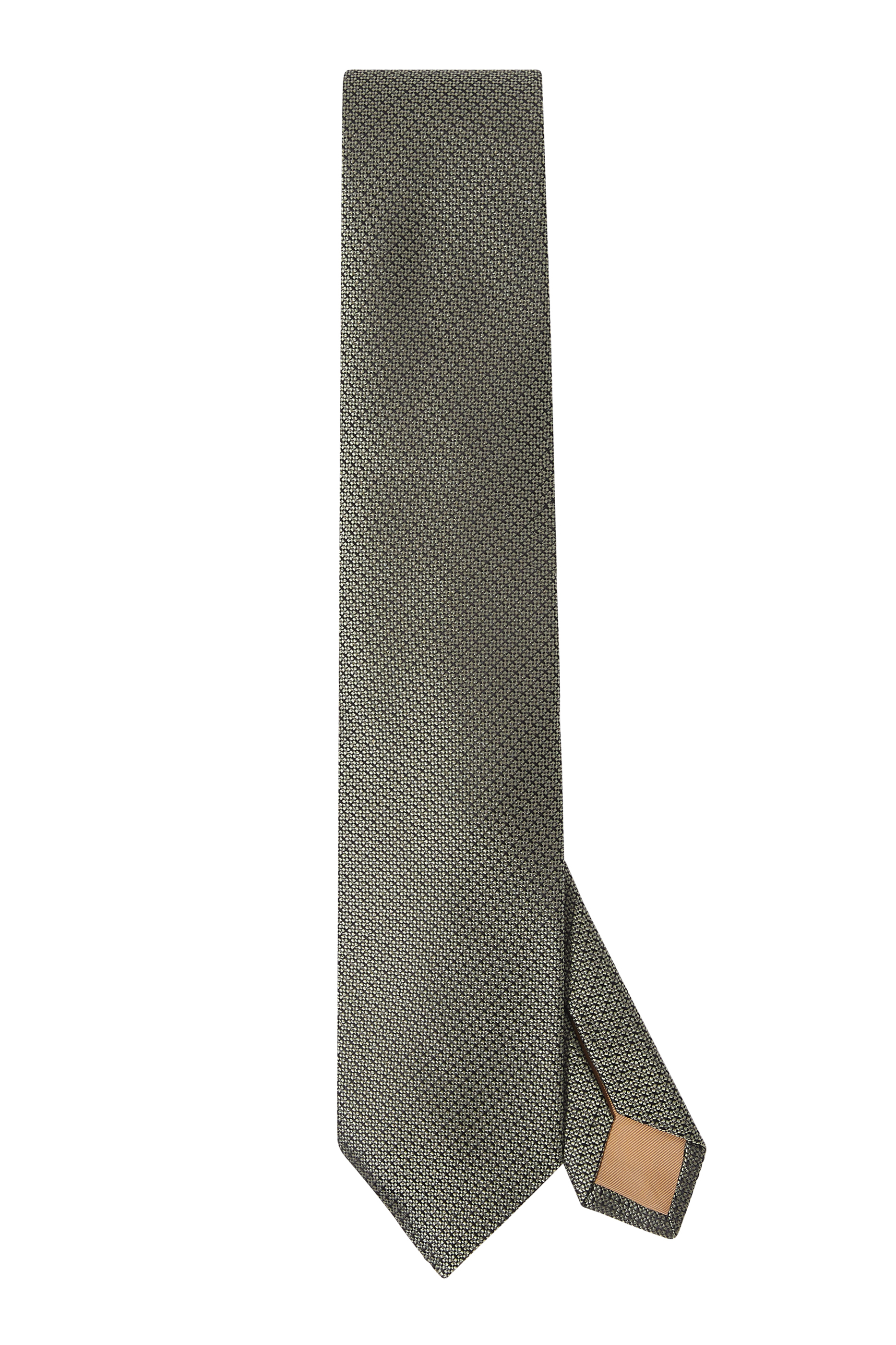 Silk Tie In Structured Jacquard