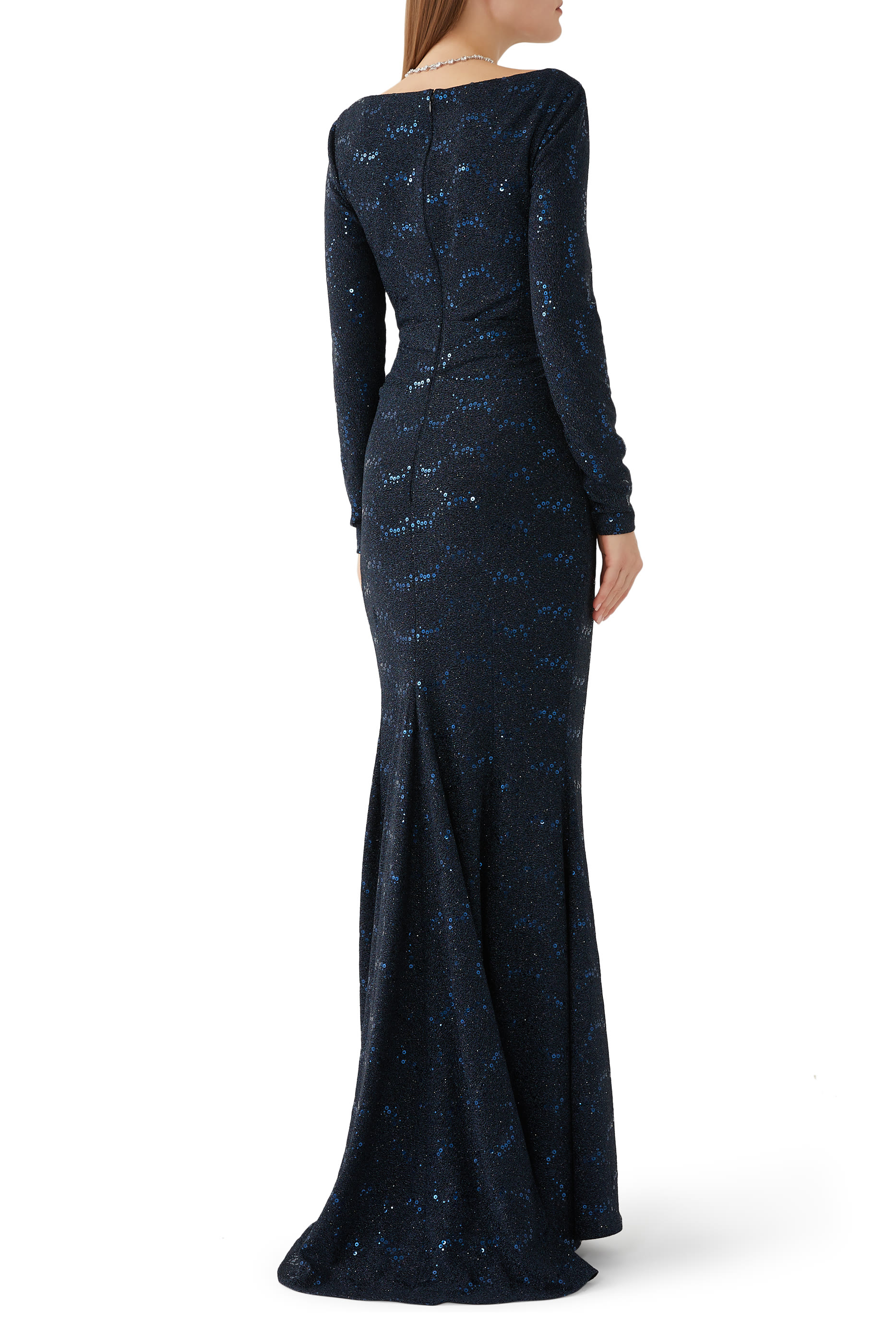 Long Sleeves Gown