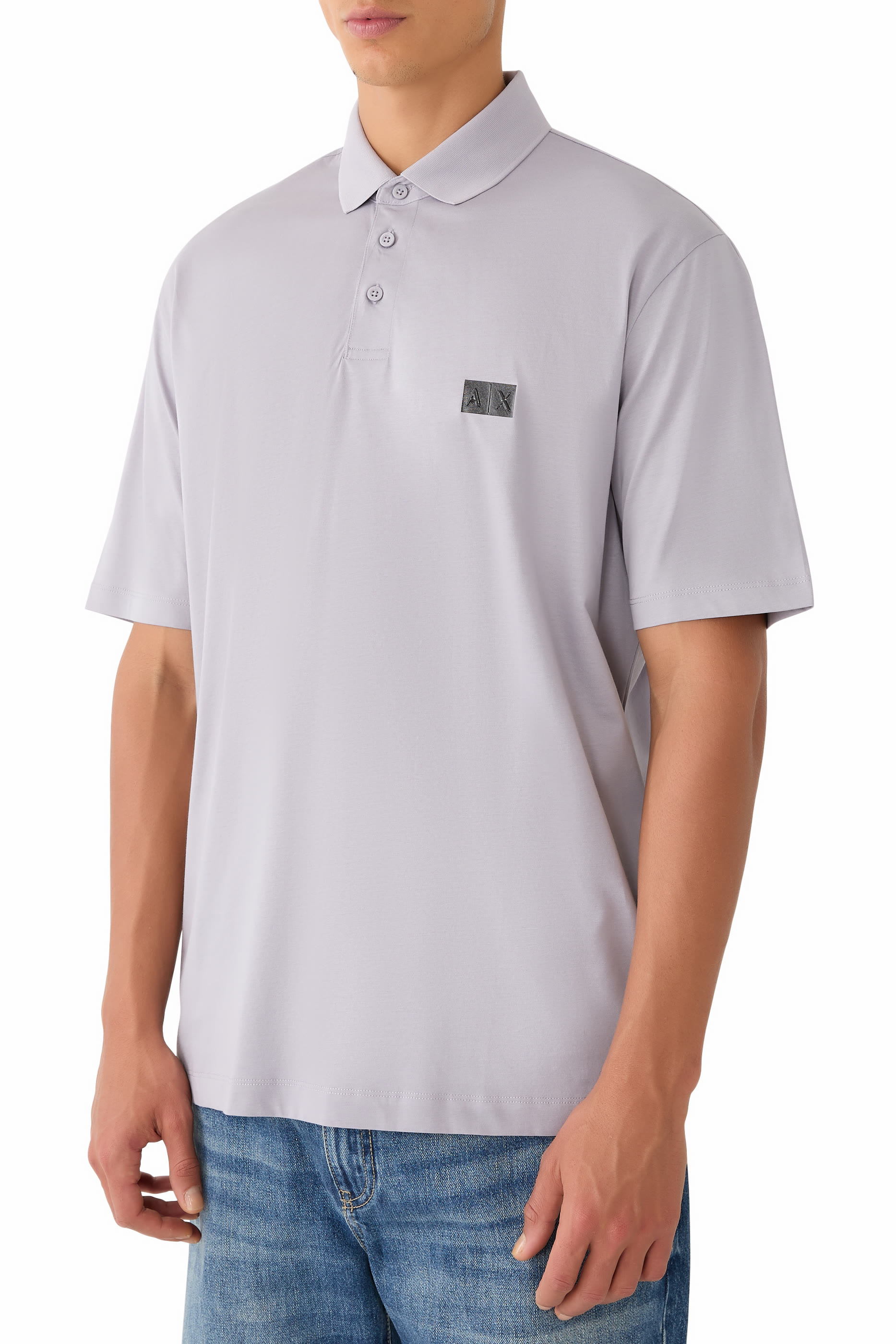 Regular Fit Mercerised Cotton Polo