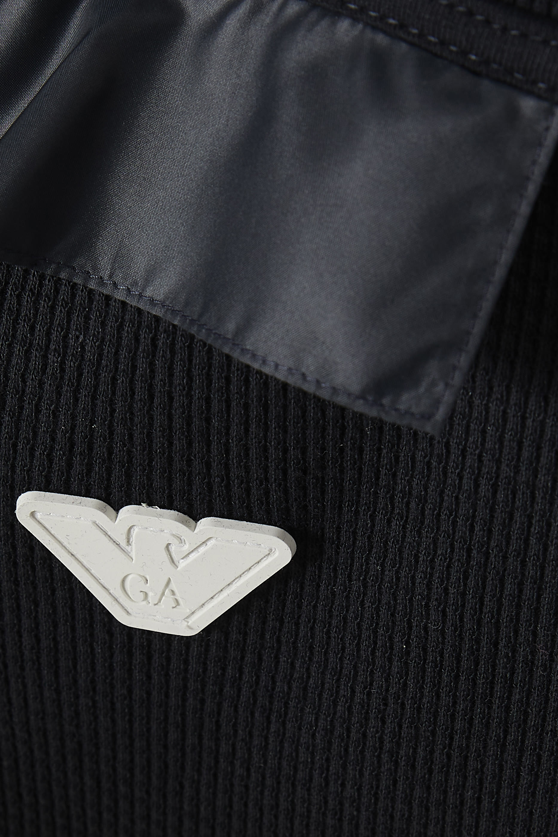 Kids Eagle Patch Waffle Sweatshirt