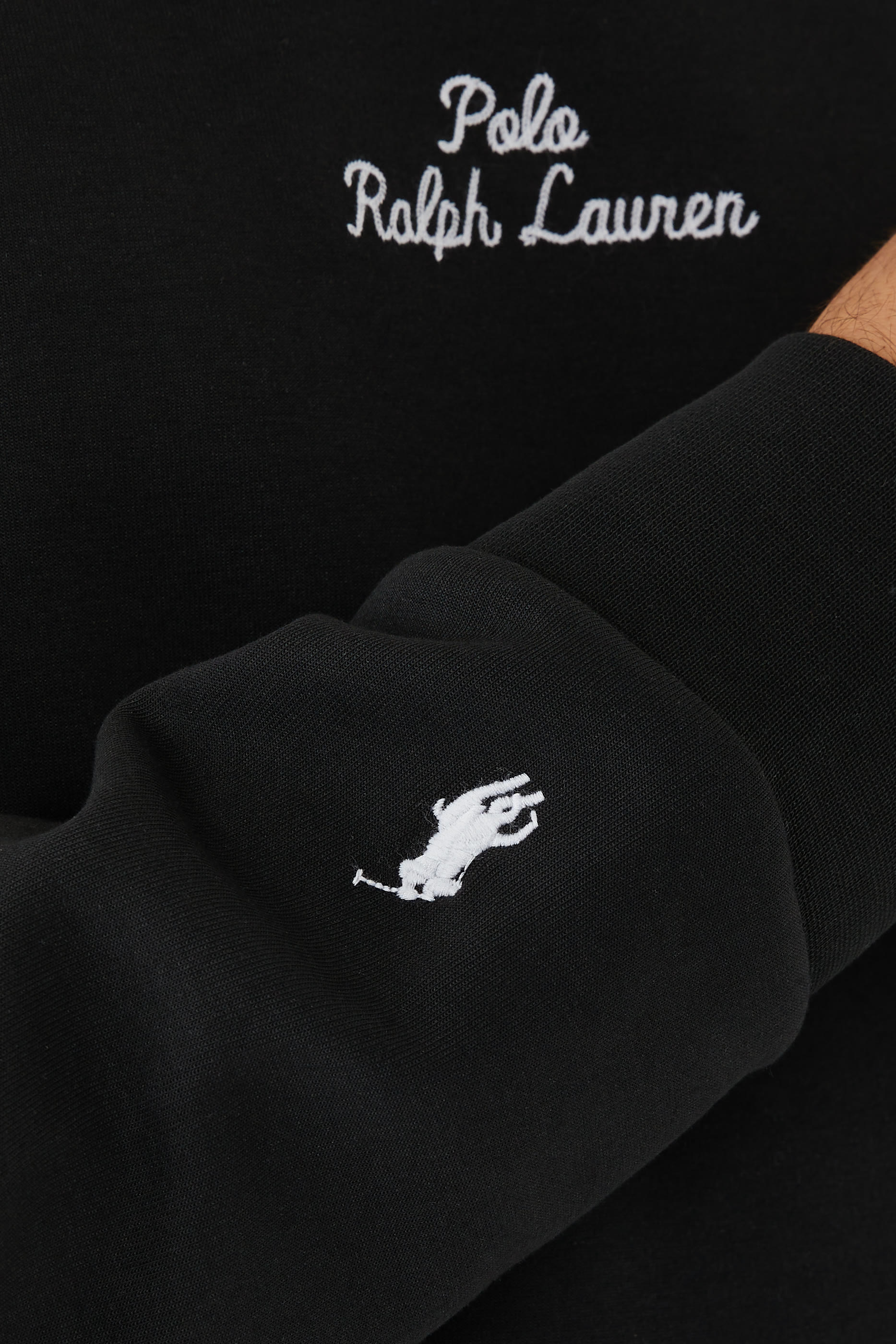 Logo Double-Knit Hoodie