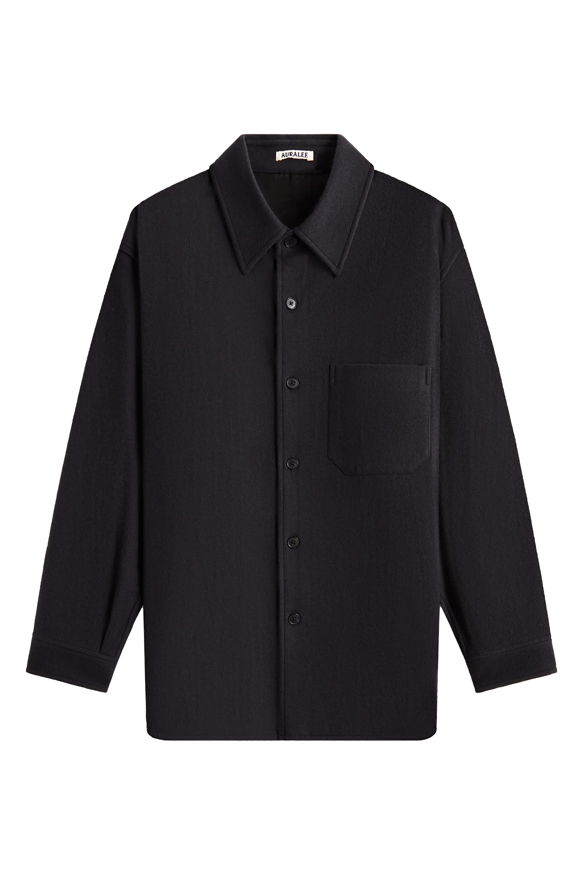 Brushed Super Fine Wool Flannel Shirt