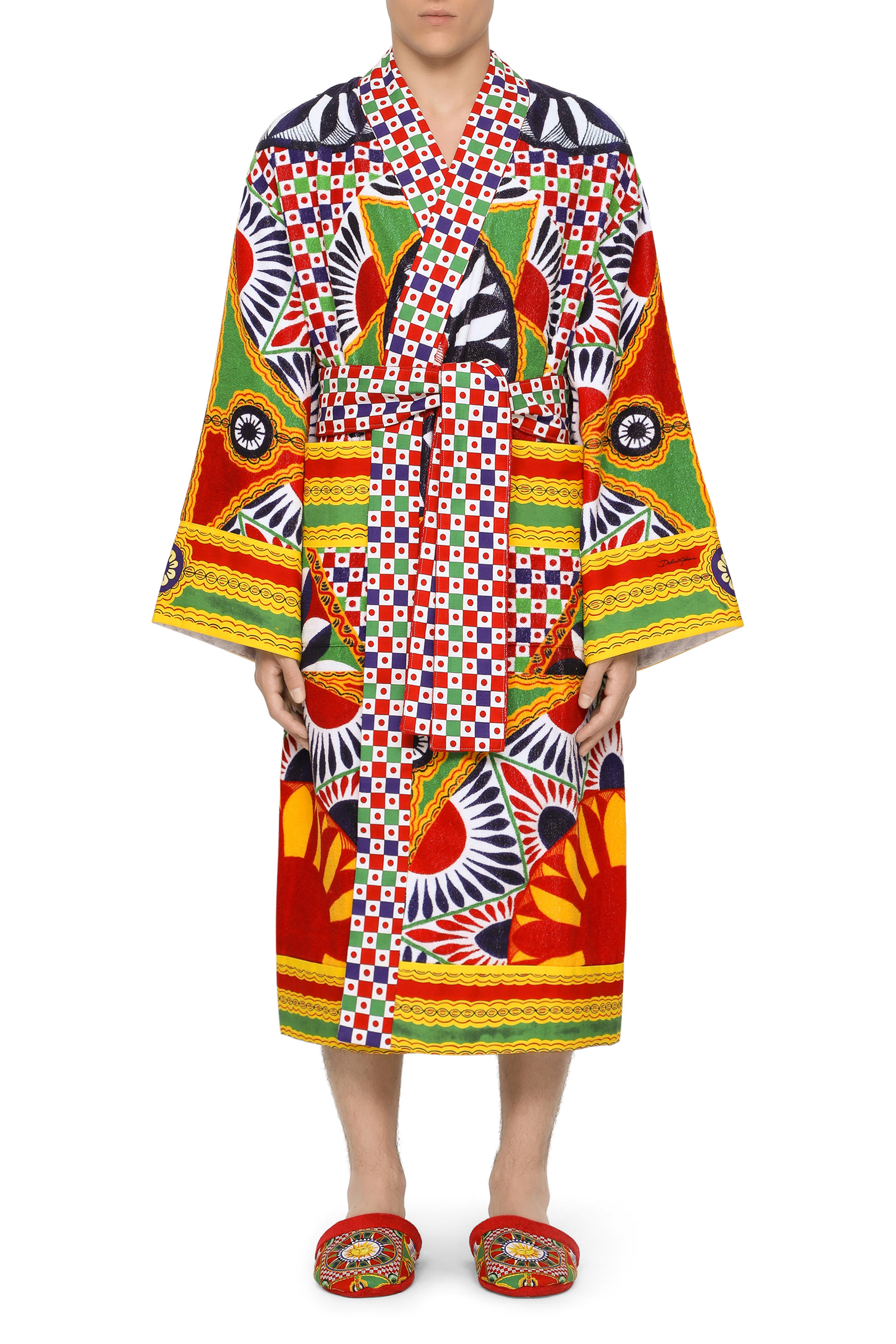 Carretto Terry Cotton Bath Robe