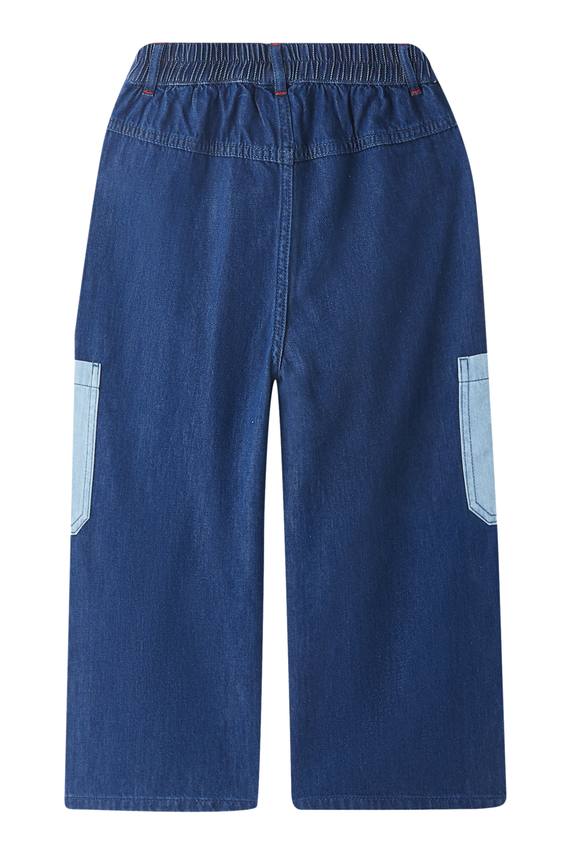 Kids  Wide-Leg Denim Trousers 