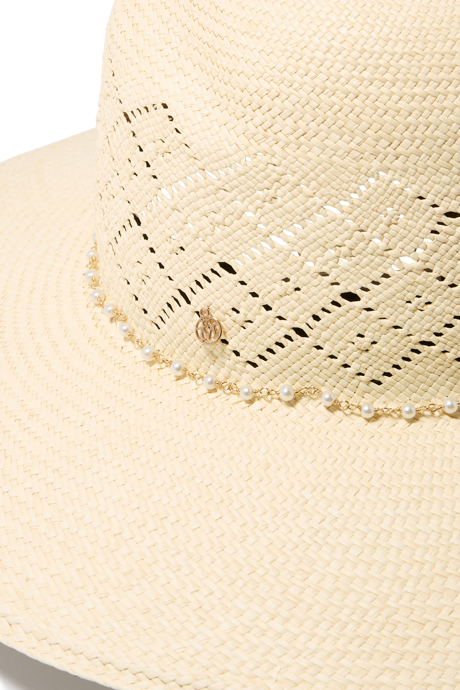 Blanche Openwork-Design Hat