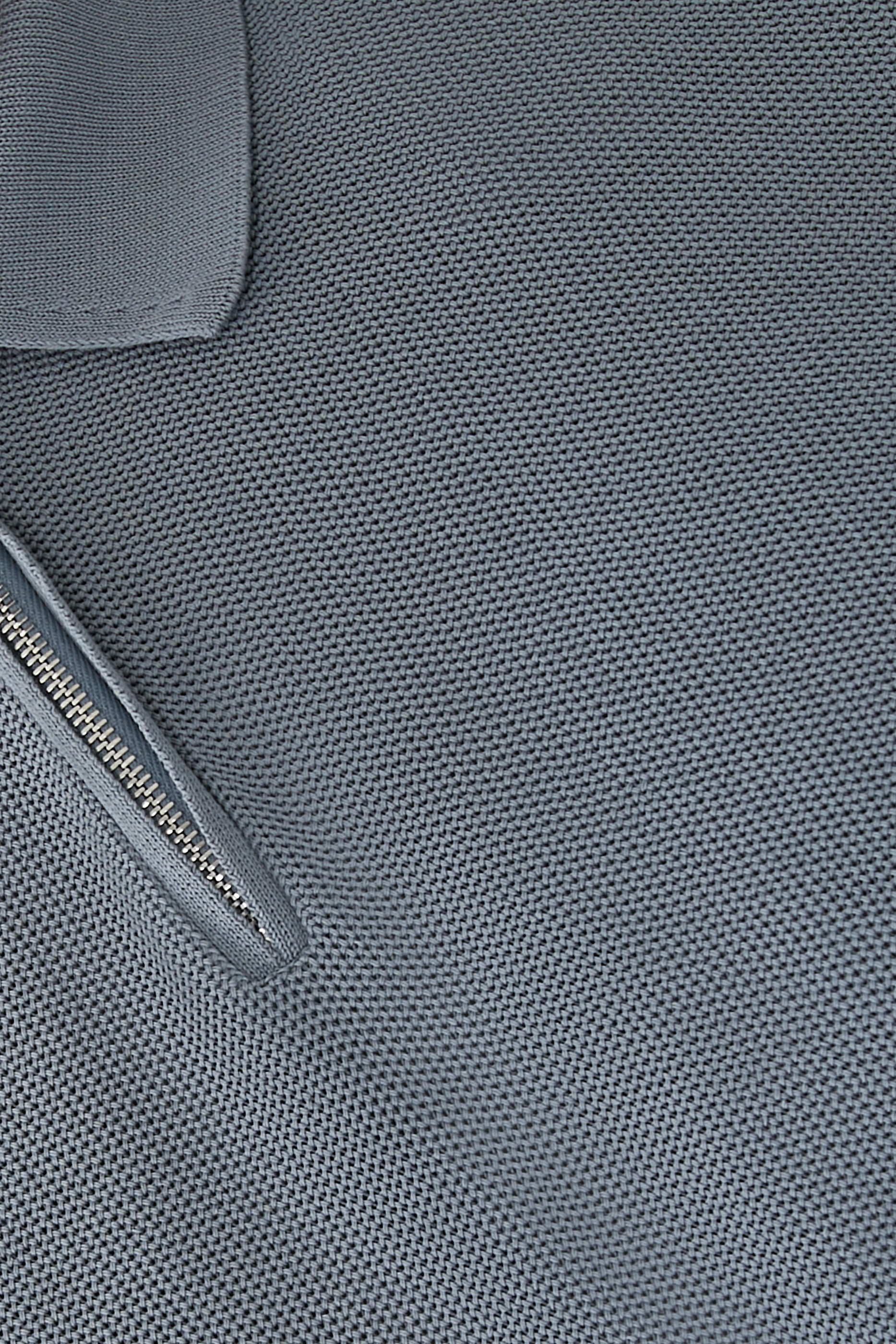 Short-Sleeve Knit Polo Shirt