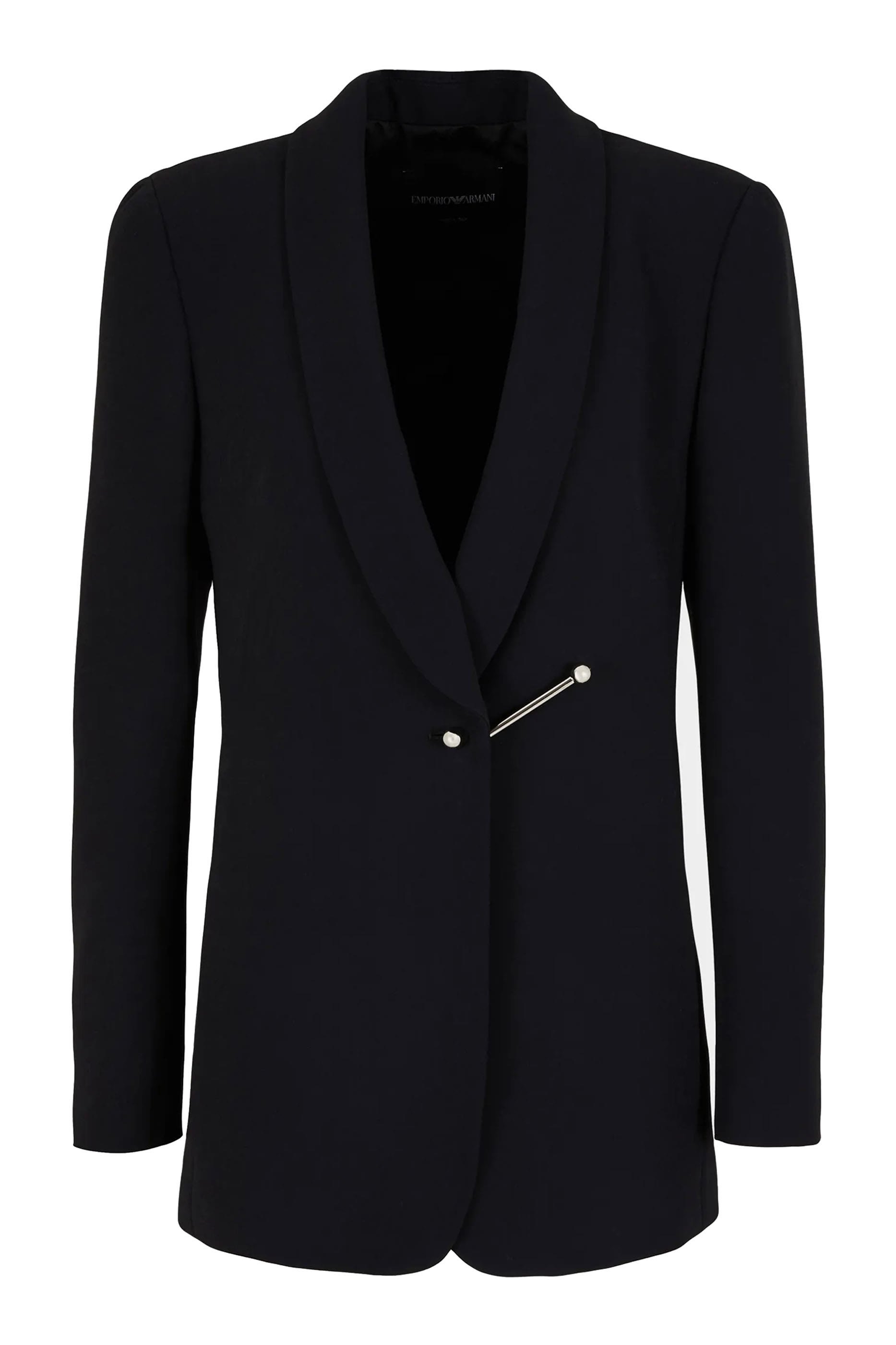 Piercing Front Detail Blazer