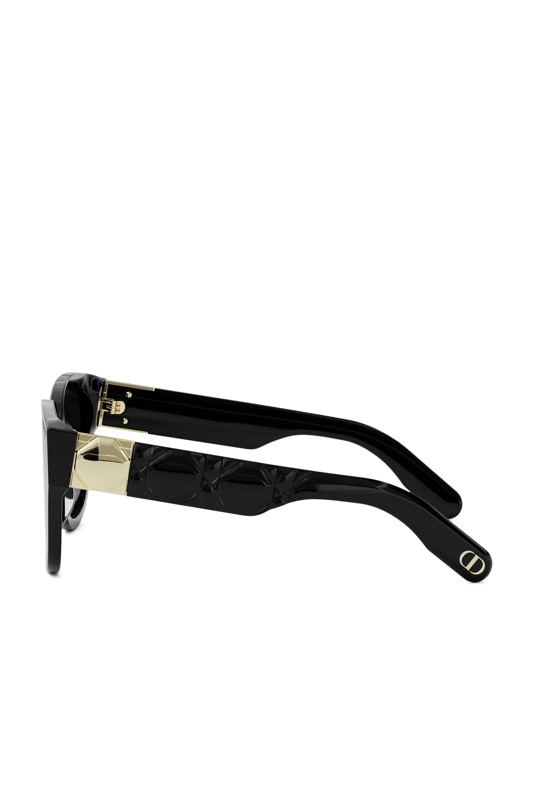 Lady 95.22 R3I Black Round Sunglasses