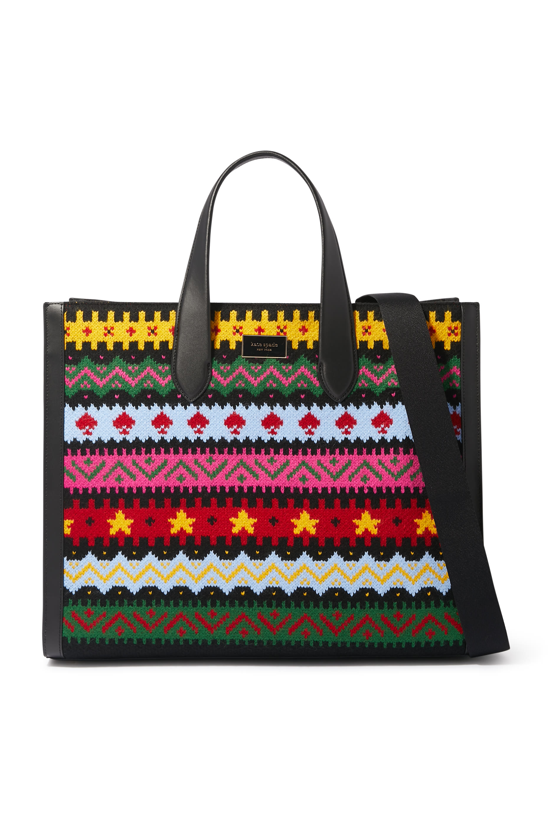 Manhattan Carnival Fair Isle Large Tote Bag