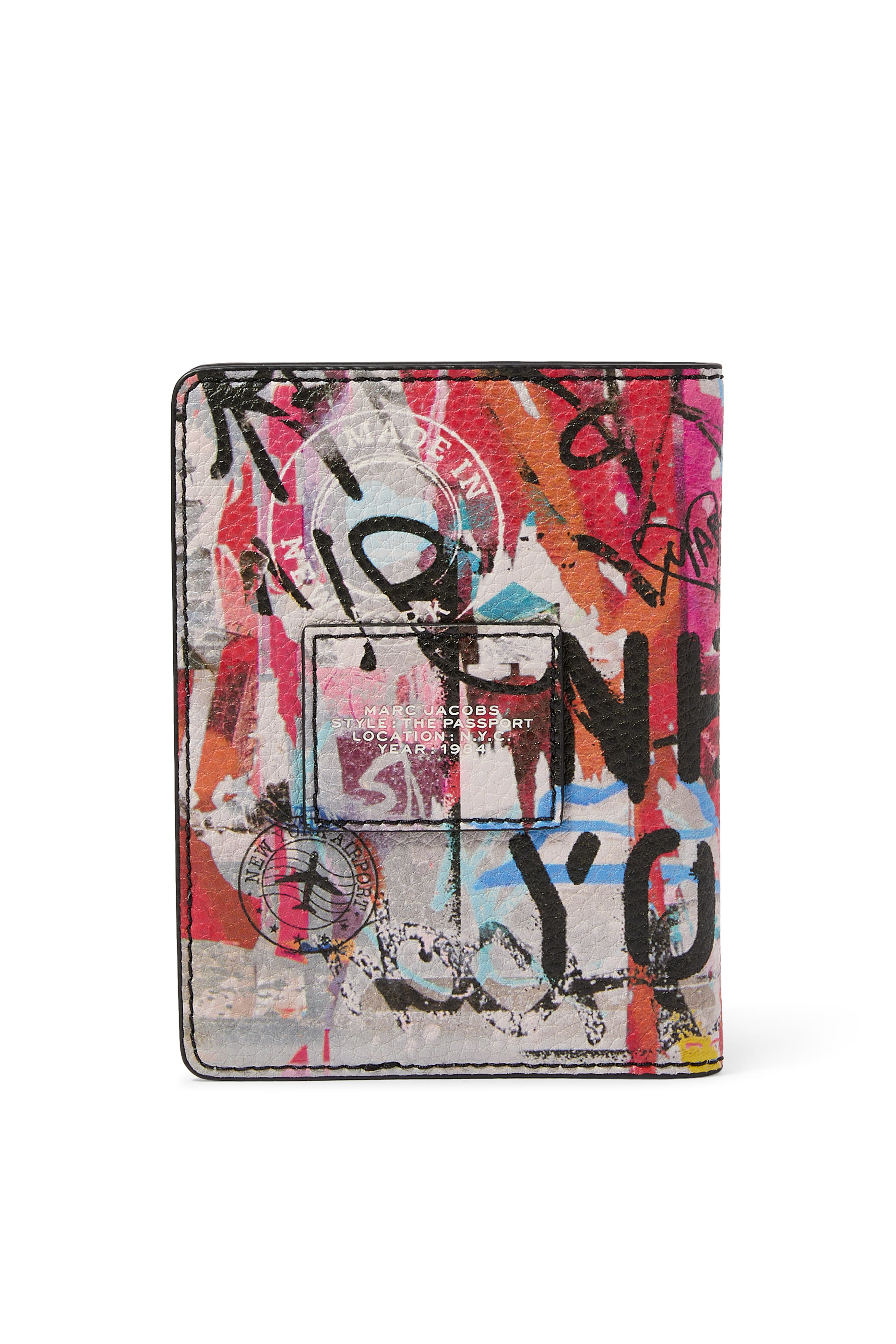 The Fraffiti Leather Passport Case