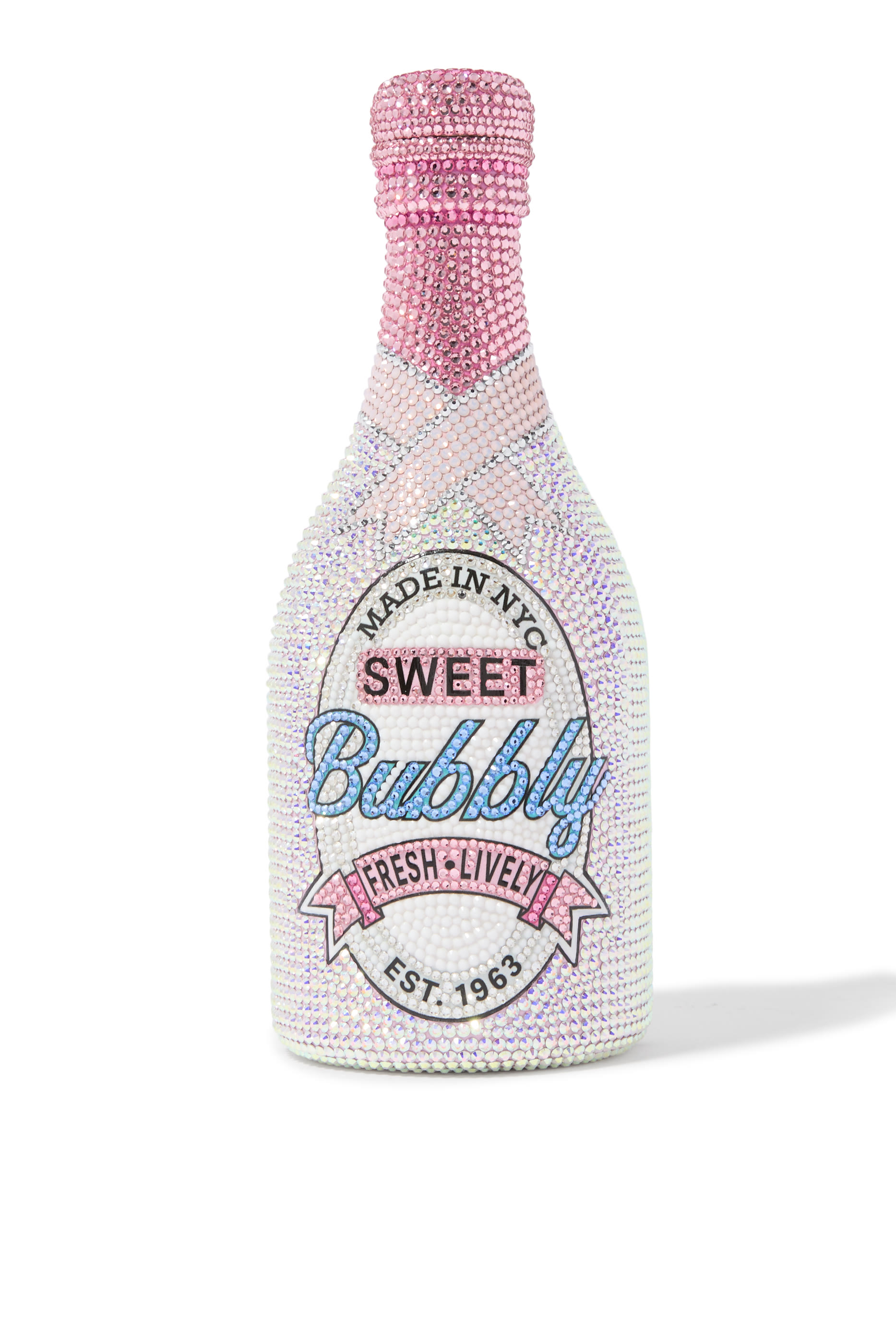 Champagne Bottle Bubbly Clutch Bag