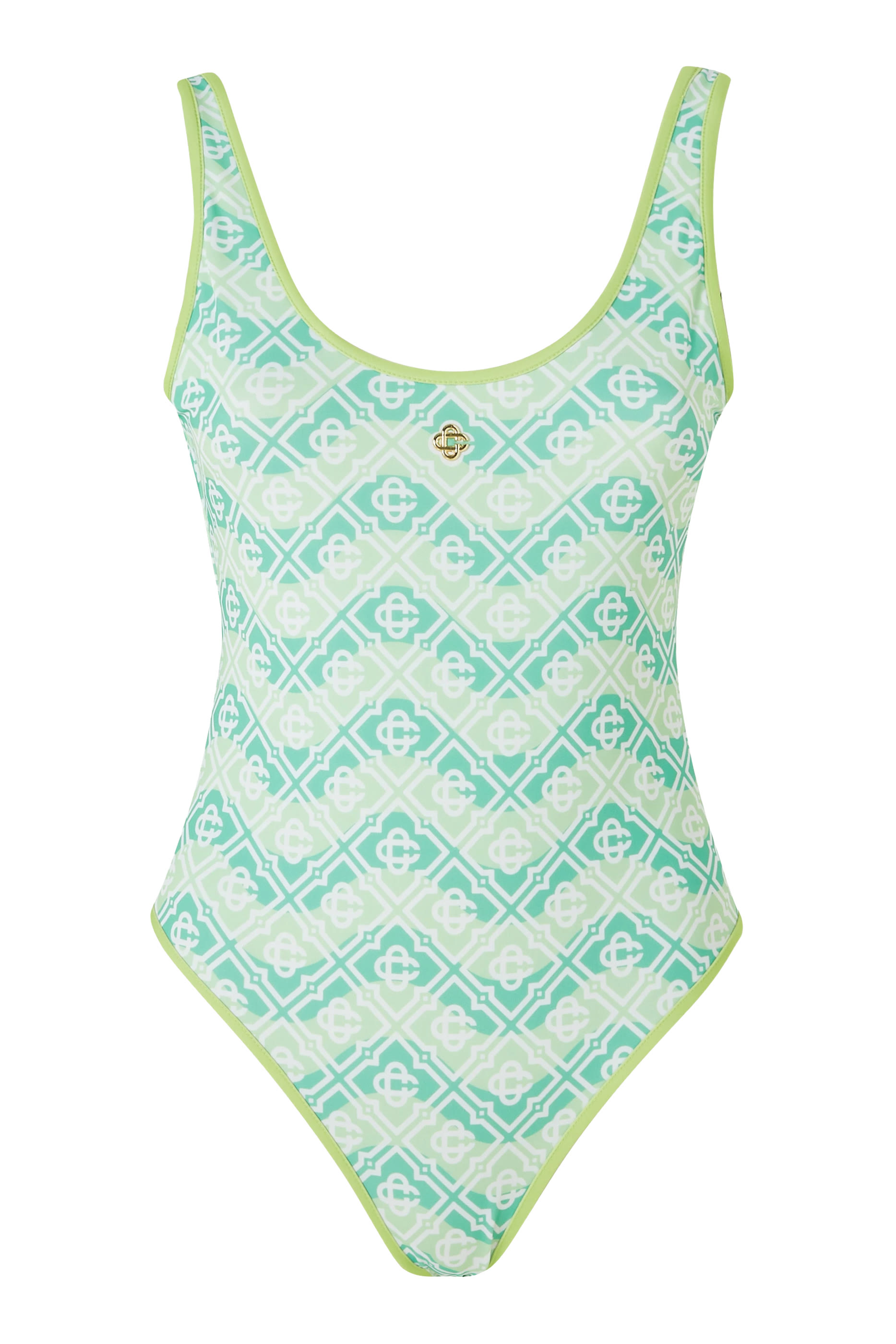  Wavy Monogram Swimsuit 
