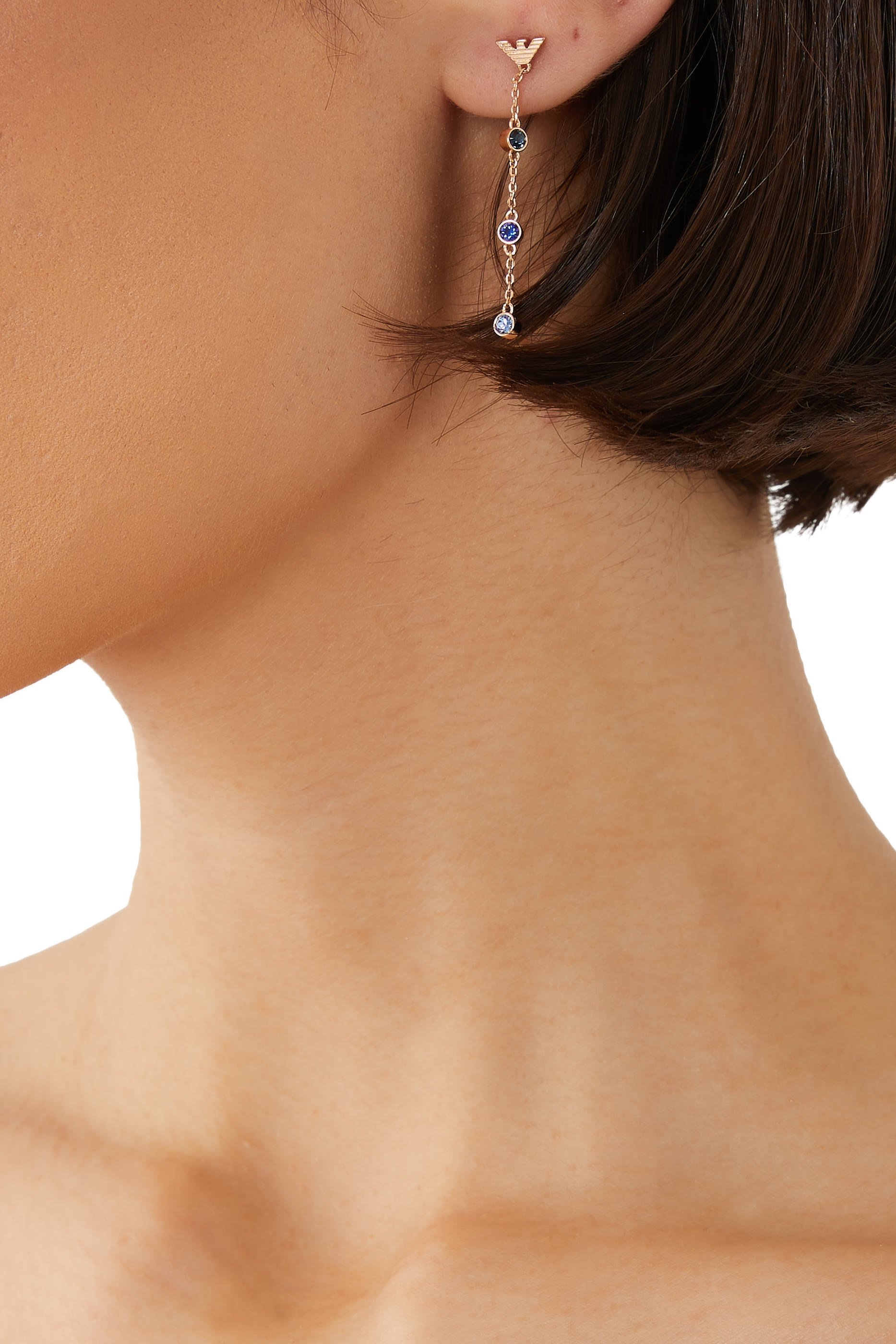 Statement Logo Earrings, Set of 2