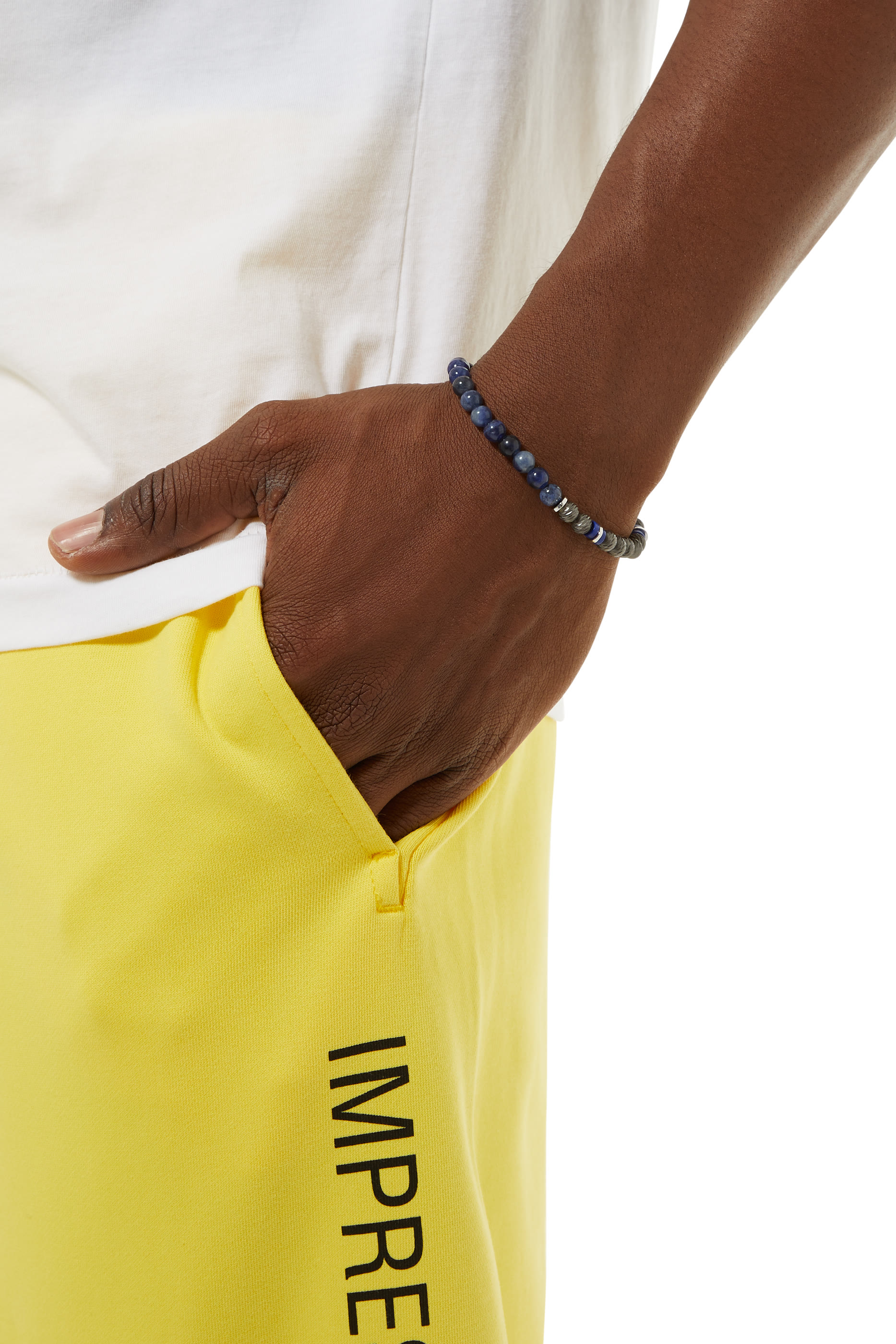 Blue Beaded Bracelet