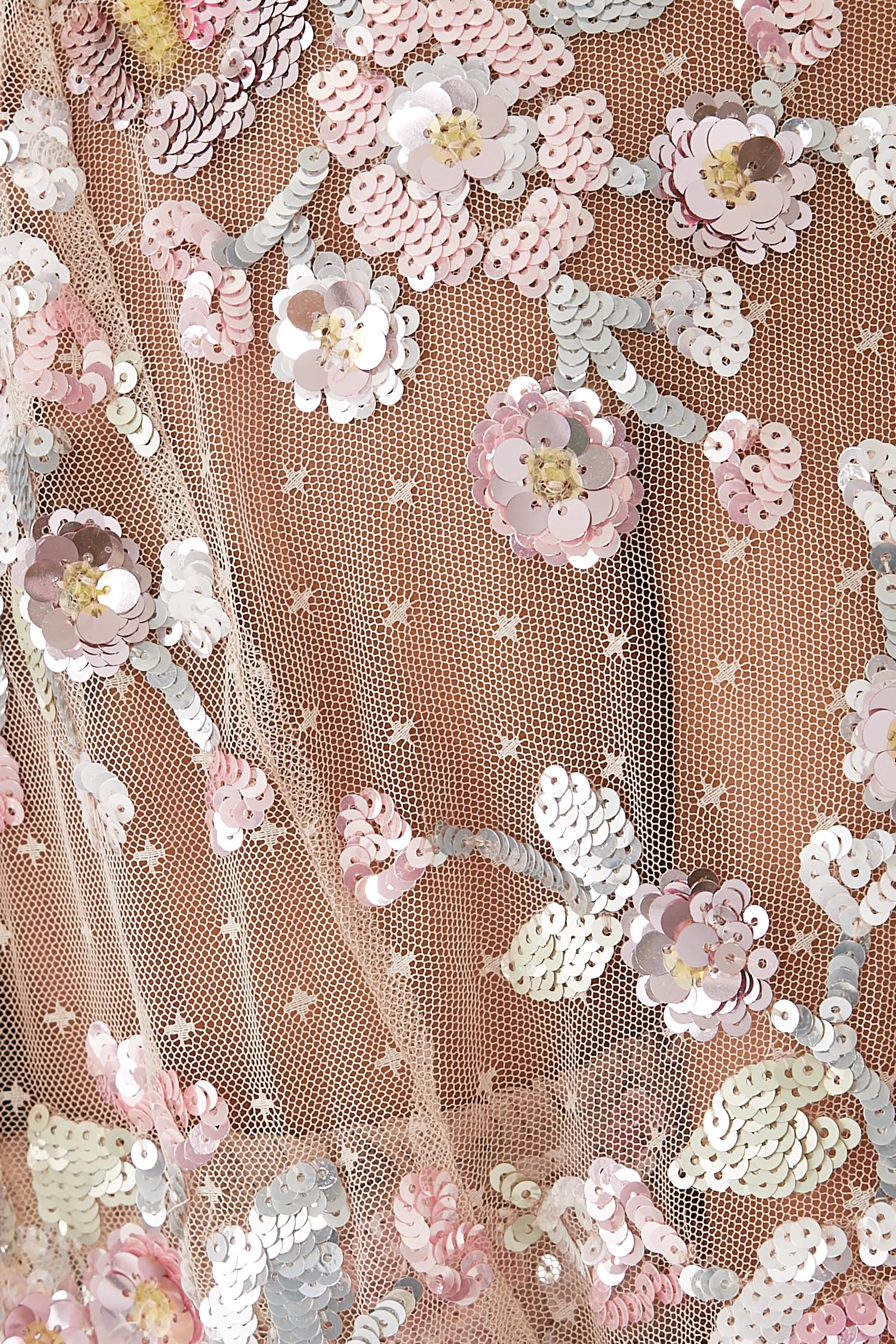 Sequin Paradise Midaxi Open Cape