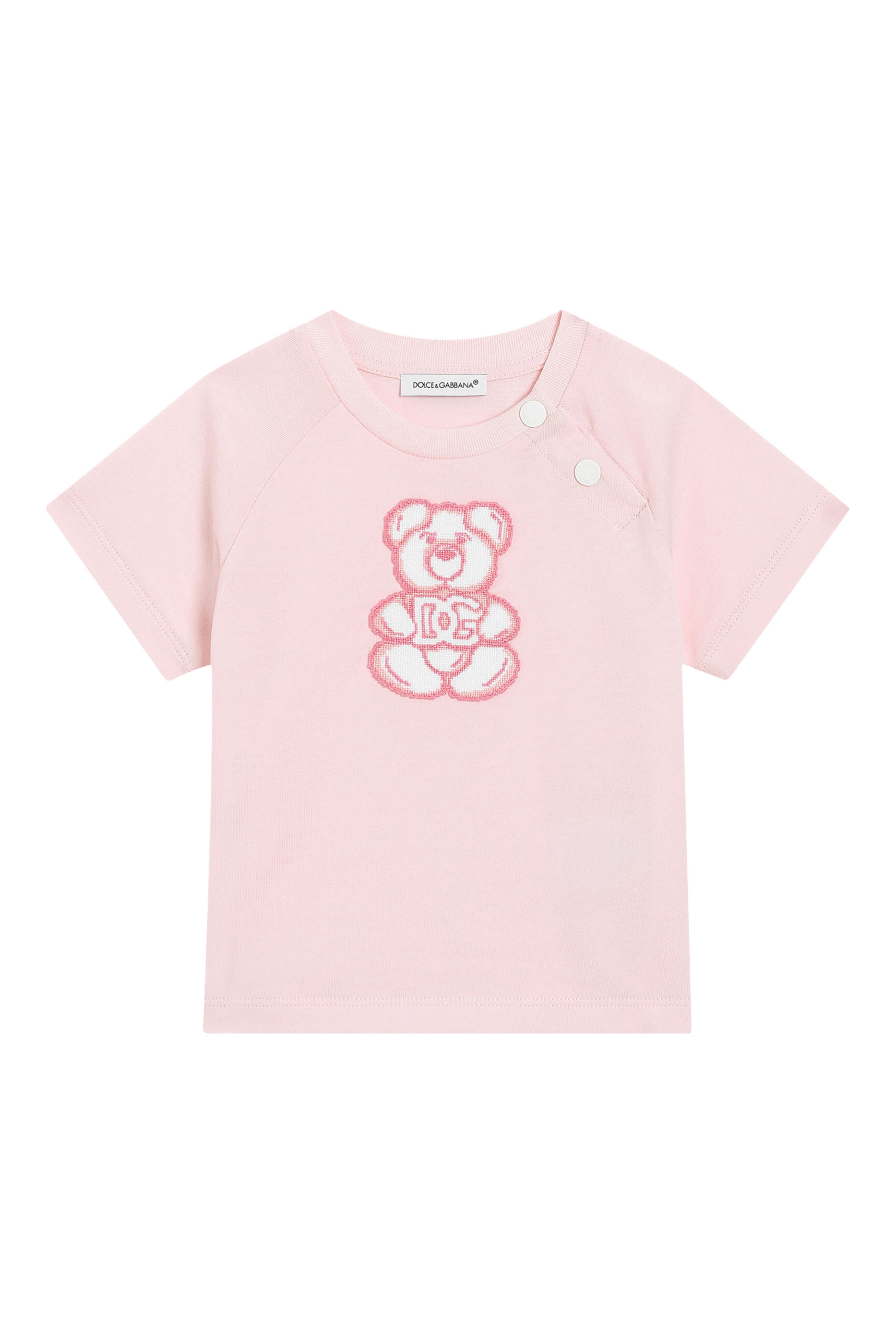 Kids Logo Cotton T-Shirt