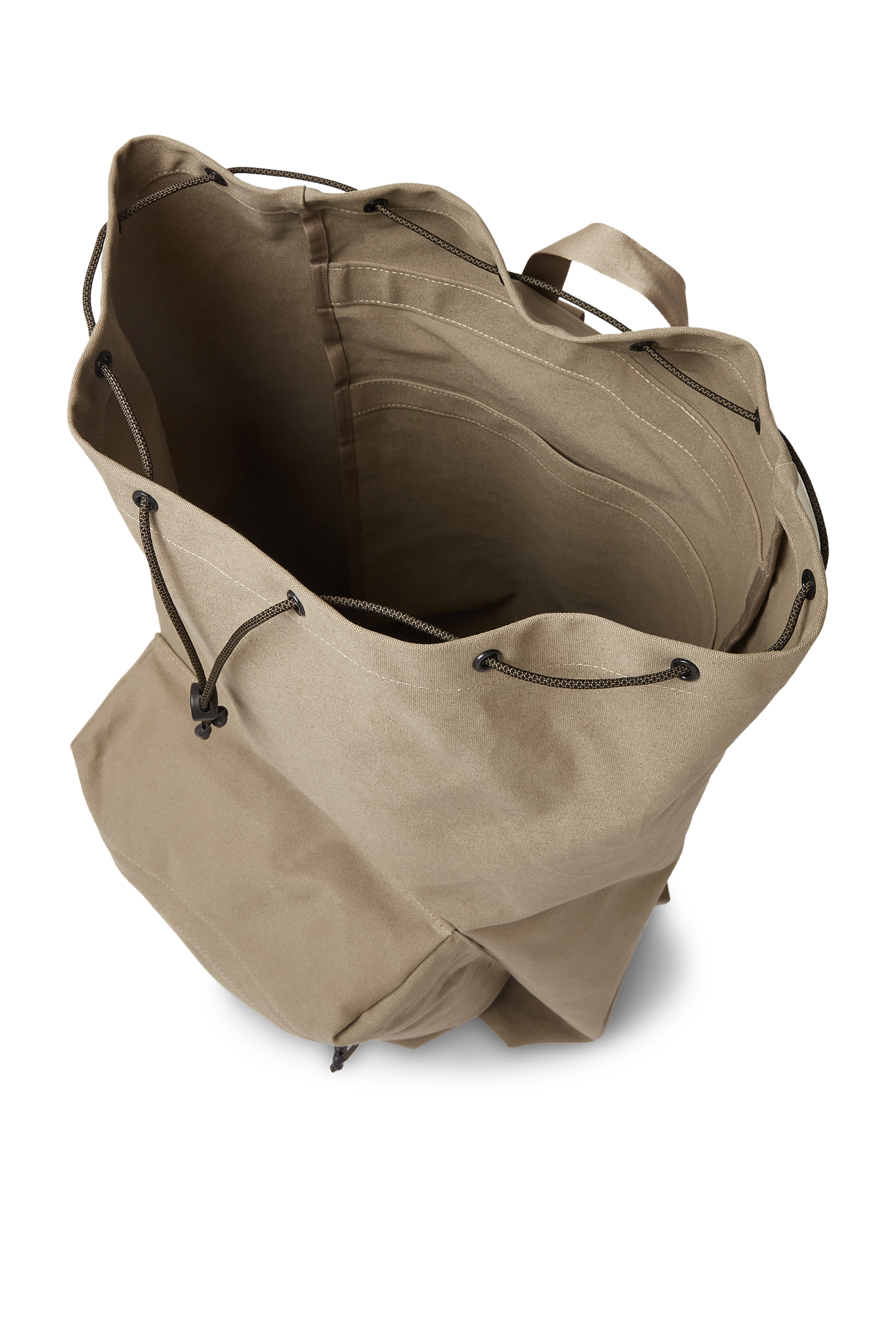 EA Logo Patch Cotton Backpack