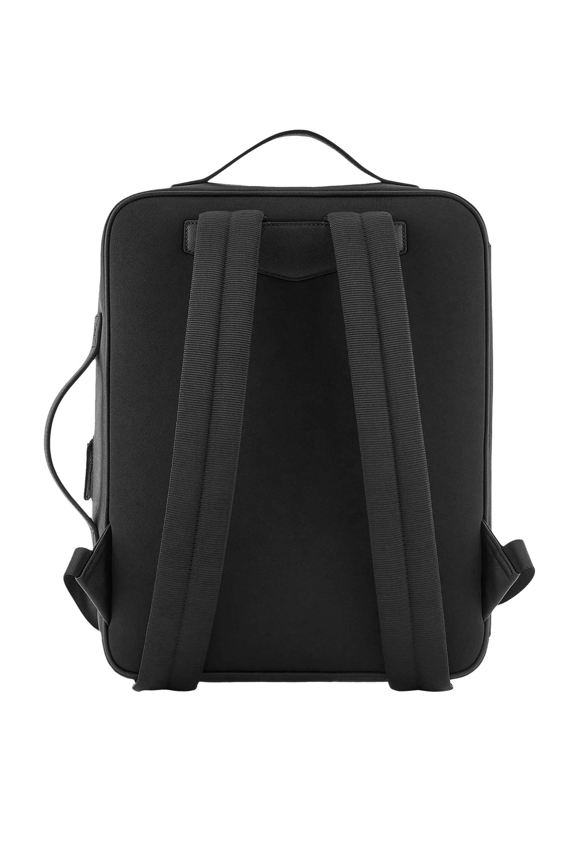 ASV Regenerated Saffiano and Recycled Nylon Business Bag