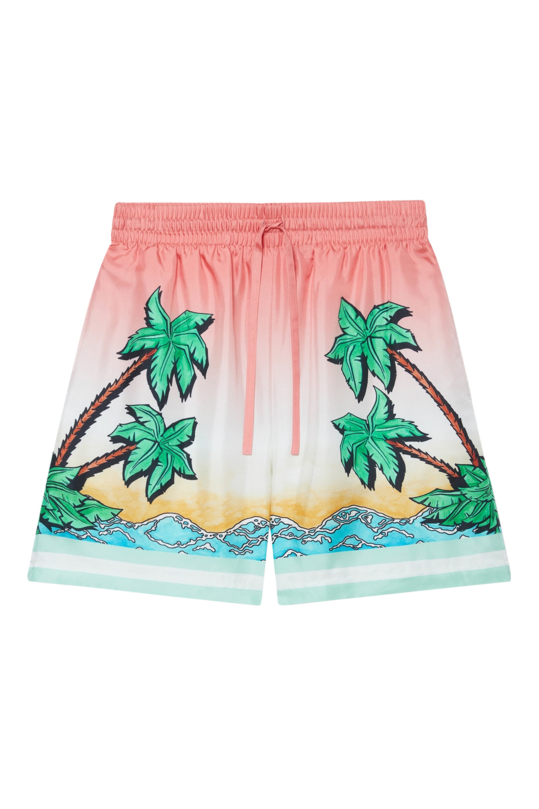 Tennis Club Silk Shorts