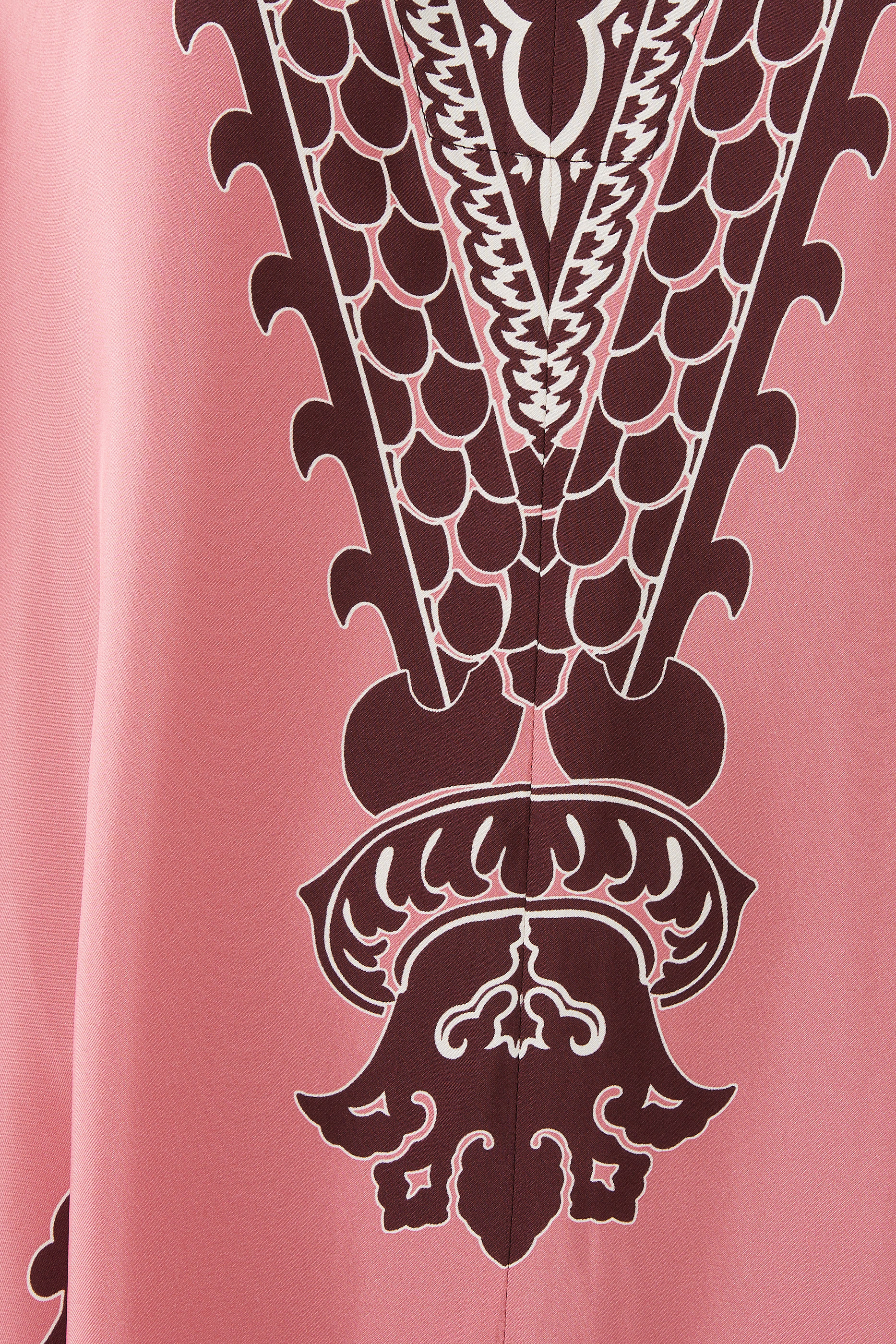 Muumuu Twill Silk Dress