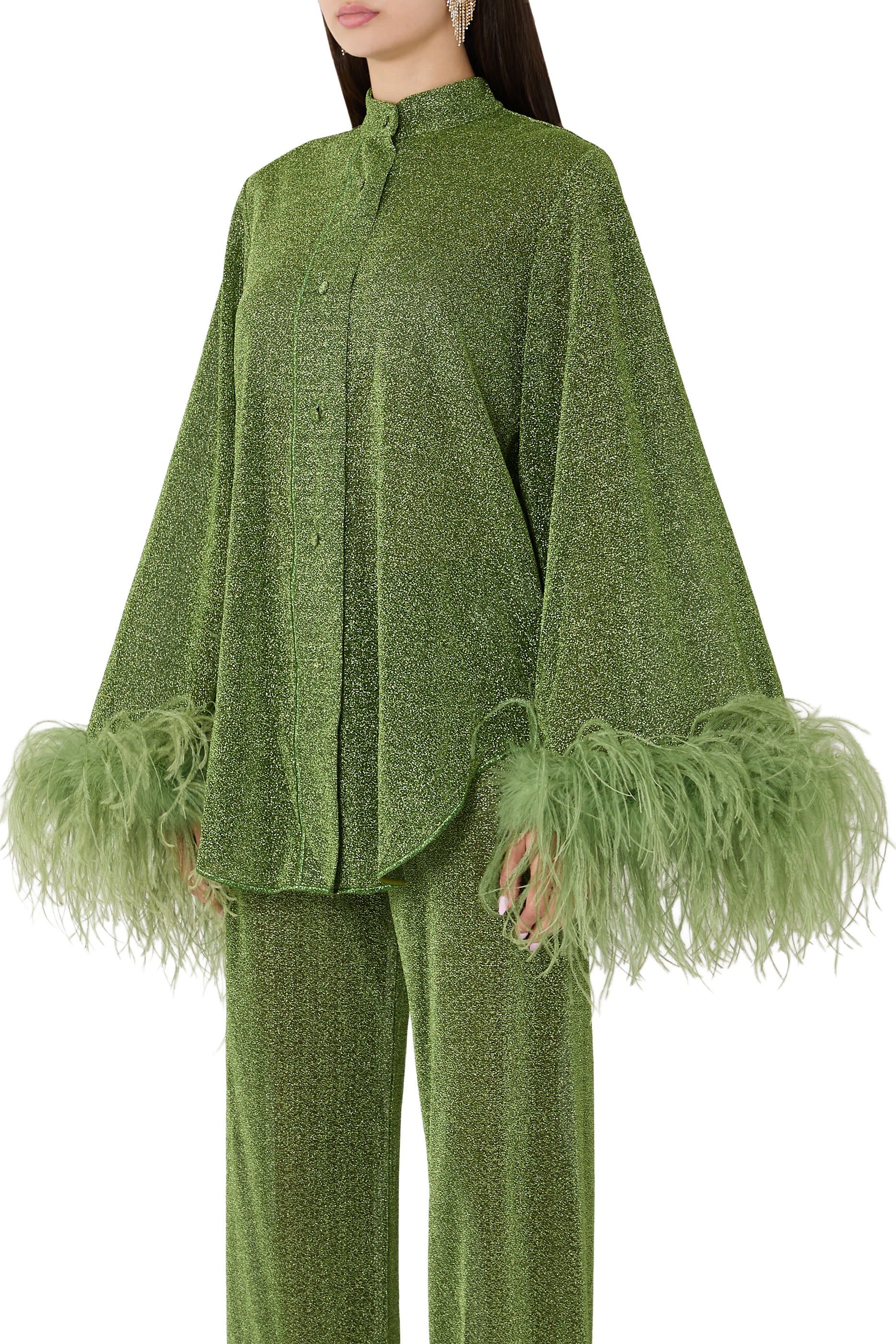 Lumi&egrave;re Plumage Long Shirt